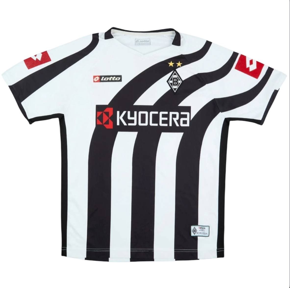 Lotto Sport 2006/7 BORUSSIA MONCHENGLABACH HOME SOCCER FOOTBALL JERSEY Size US XXL / EU 58 / 5 - 1 Thumbnail