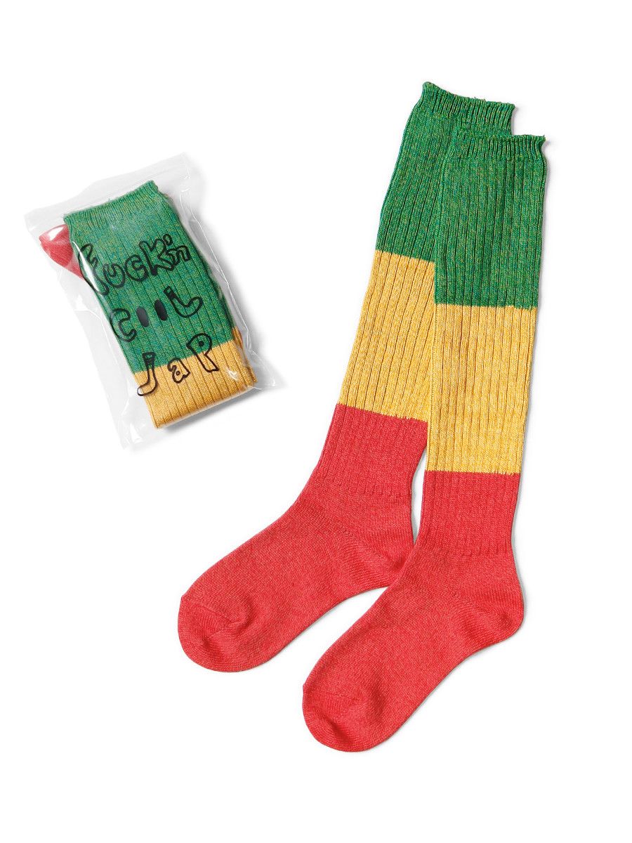 Kapital Kapital rasta skater knee-high socks Size ONE SIZE - 1 Preview