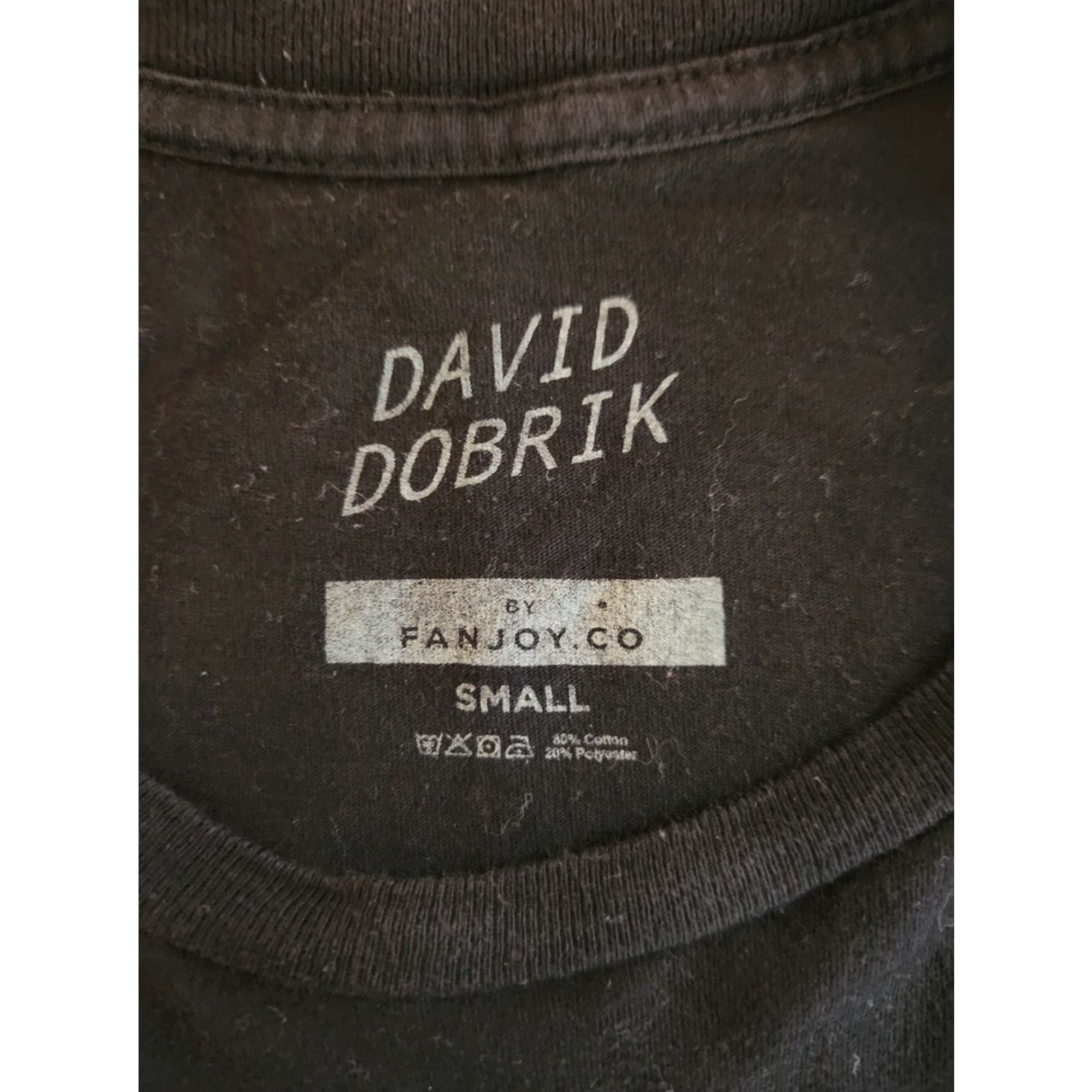 Vintage VINTAGE? David Dobrik David’s Vlog T Shirt Size Med Fanjoy YouTube Black T-Shirt Size S Size US S / EU 44-46 / 1 - 2 Thumbnail