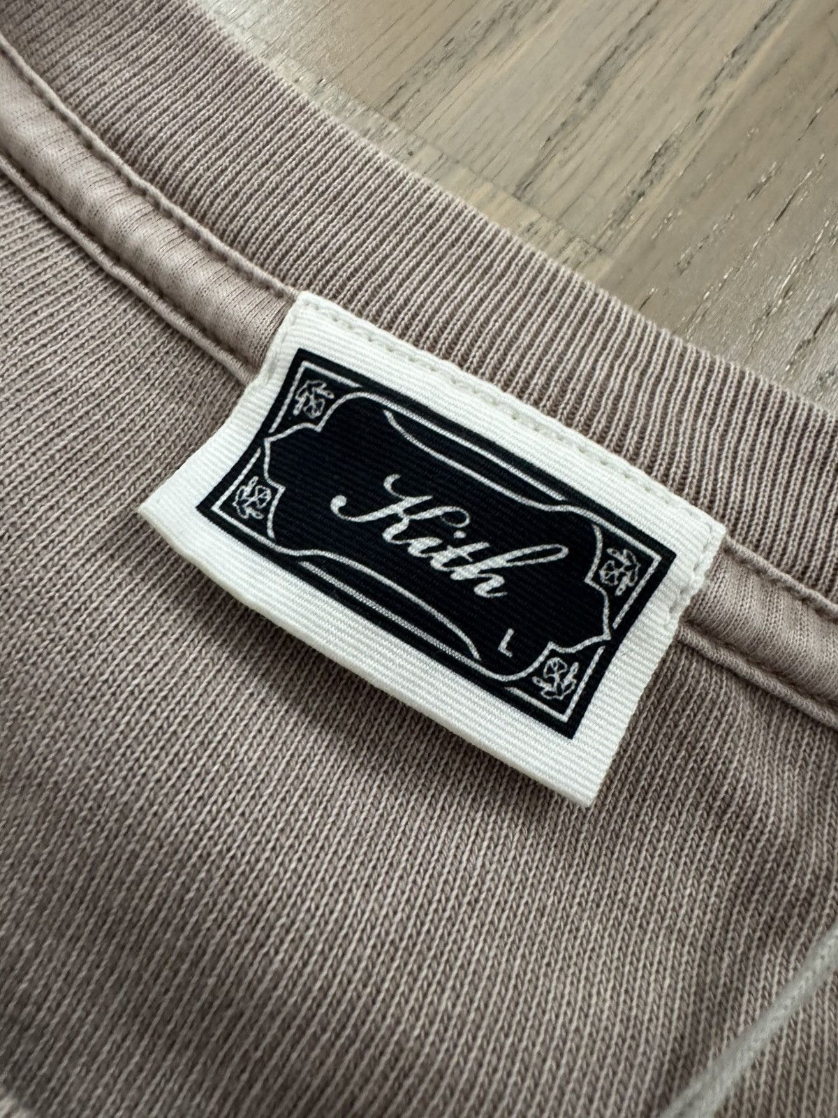 Kith KITH Slub Jersey Bishop Tshirt - Molecule size by tape in ph Size US L / EU 52-54 / 3 - 5 Thumbnail