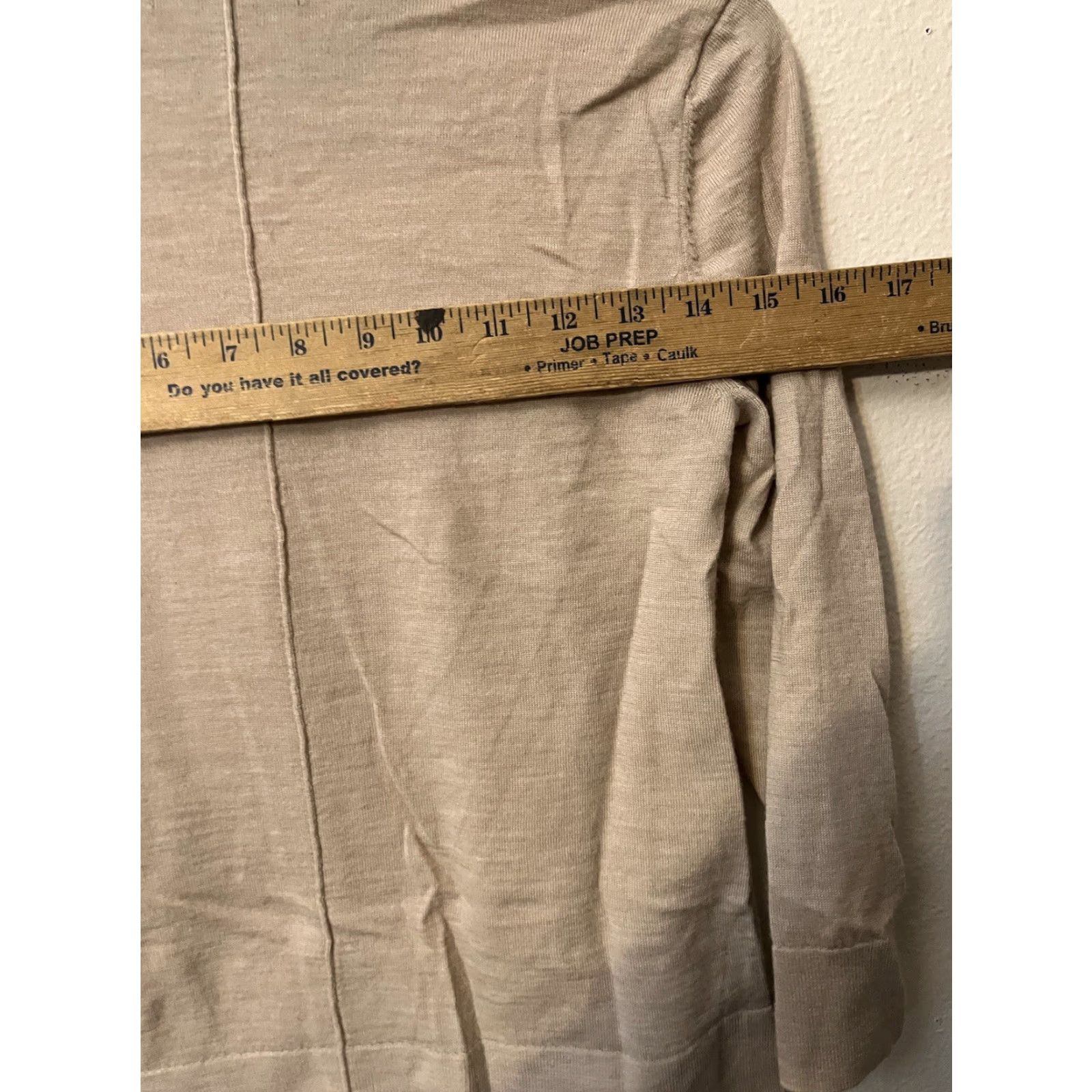 Banana Republic Banana Republic Sweater XS 3/4 Sleeve Gray Cream Chocolate Trim Merino Wool Women Multicolor Pullover Fashion Button Knit Cardigan Not specified Size XS / US 0-2 / IT 36-38 - 4 Thumbnail