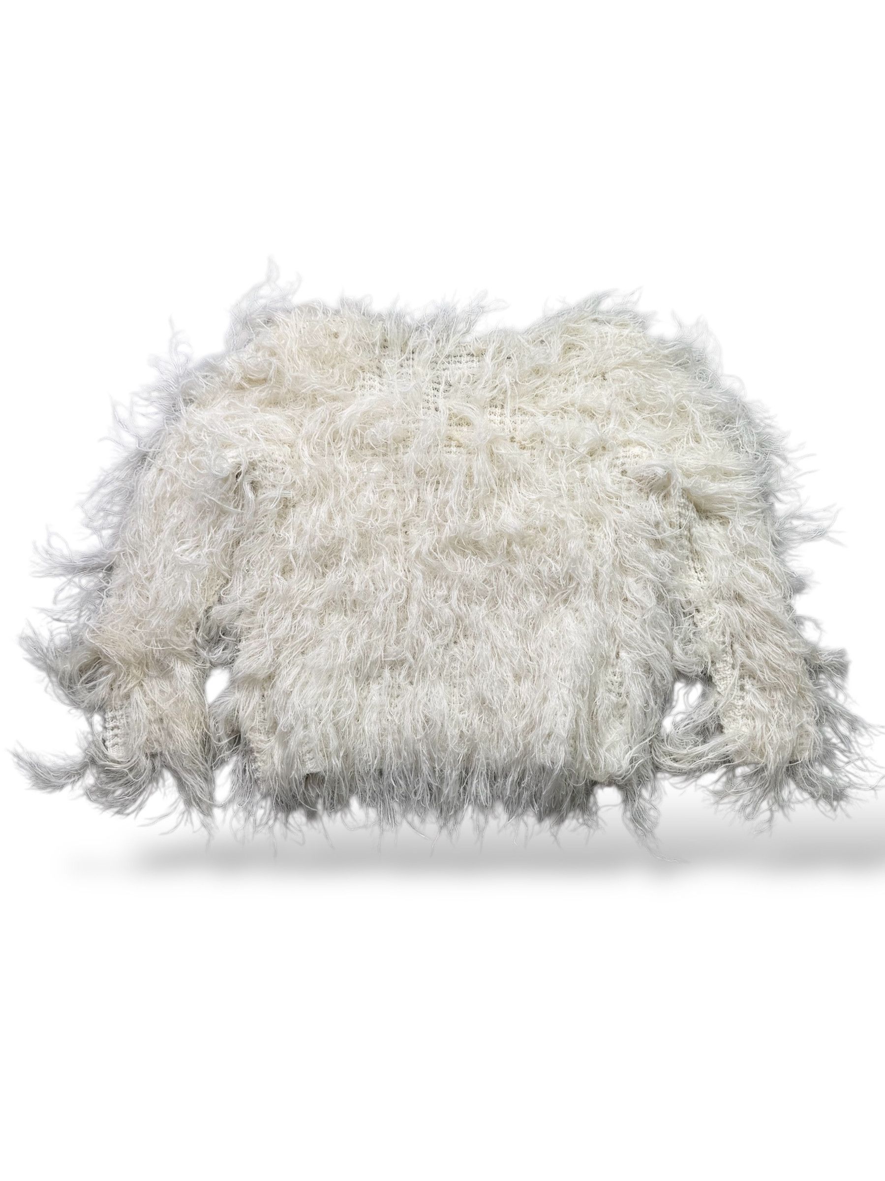 Japanese Brand Vintage Fluffy Sweater W281(V9) Size M / US 6-8 / IT 42-44 - 4 Thumbnail