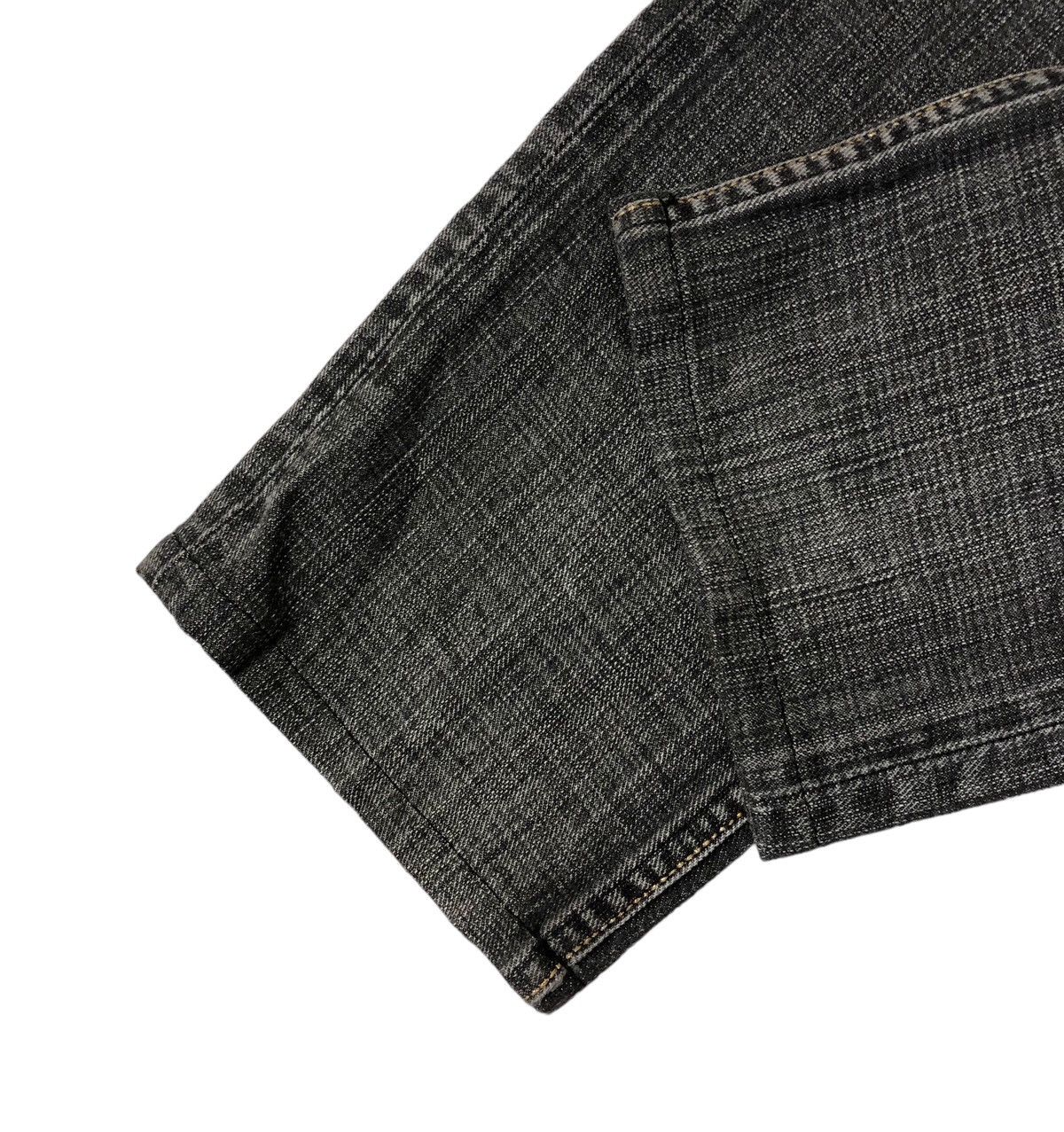 Japanese Brand Roar Guns Crosss Sword Black Denim Jeans Size US 30 / EU 46 - 12 Thumbnail