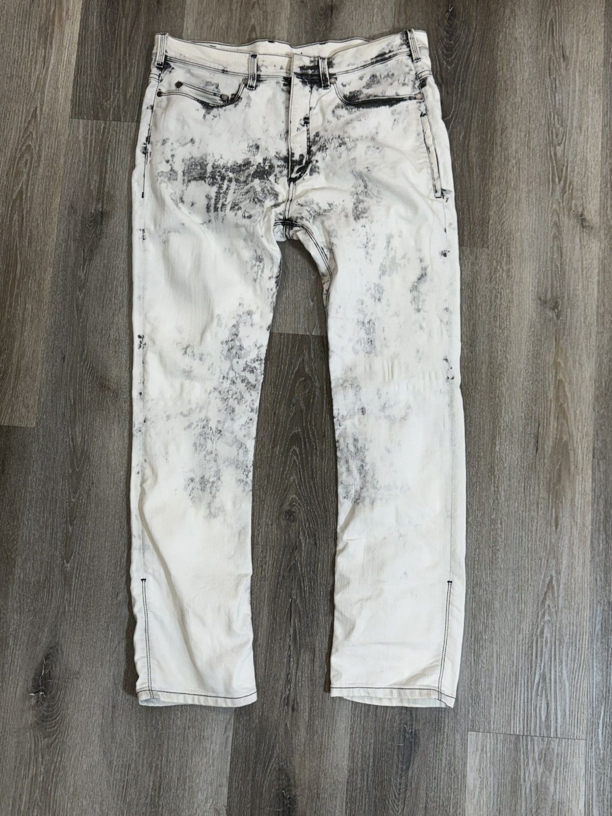 Neil Barrett ❌ RUNWAY NEIL BARRETT STRECH DISTRESS ❌ Size US 36 / EU 52 - 1 Thumbnail