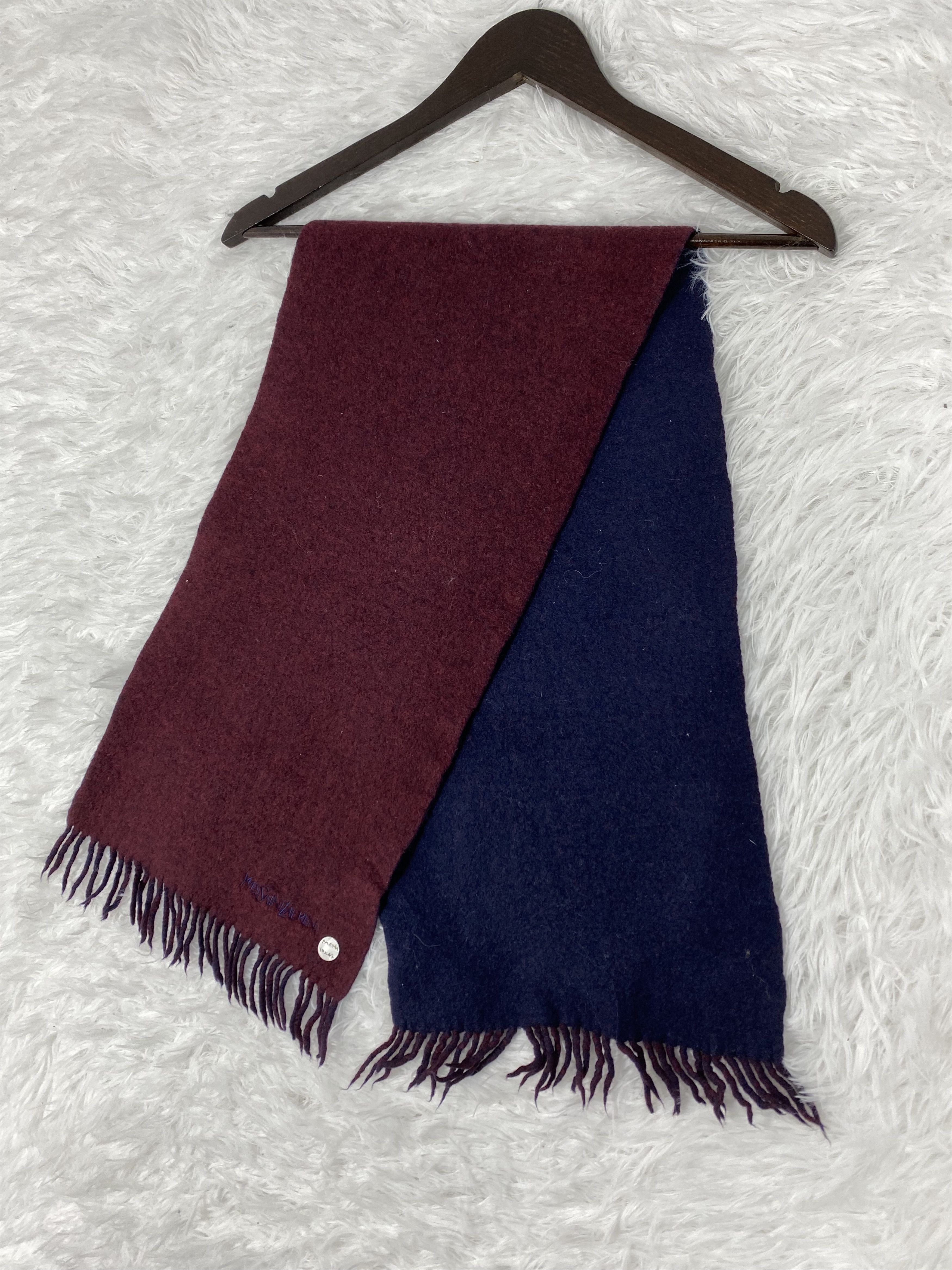 Yves Saint Laurent Vintage Yves Saint Lauren Scarf / Muffler Neckwear PM0099 Size ONE SIZE - 3 Thumbnail