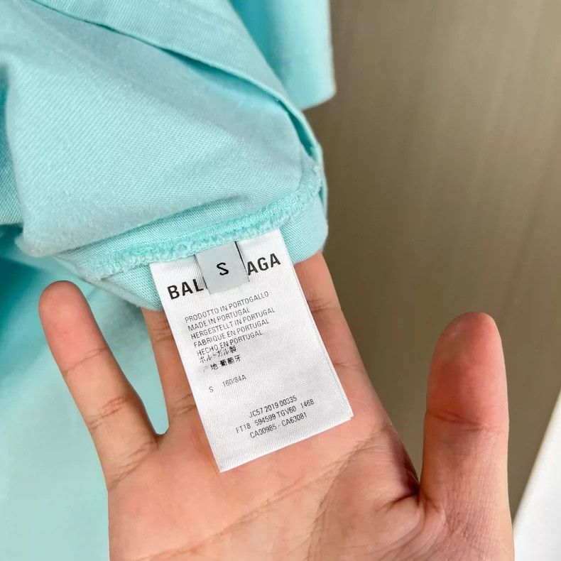 Balenciaga Balenciaga Crown wheat-ear printed monogram short sleeve Size US S / EU 44-46 / 1 - 8 Thumbnail