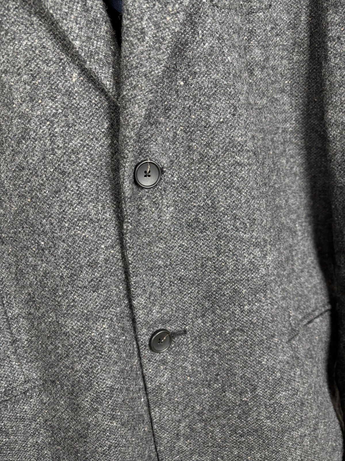 Other 7d Collection Twentyfour Wool Melange Grey Blazer Jacket Size 40R - 9 Thumbnail