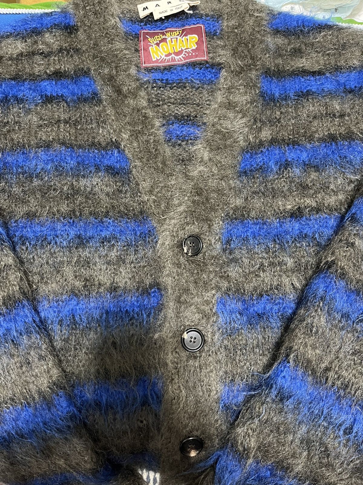 Marni Marni Mohair Cardigan size52 Size US L / EU 52-54 / 3 - 1 Thumbnail
