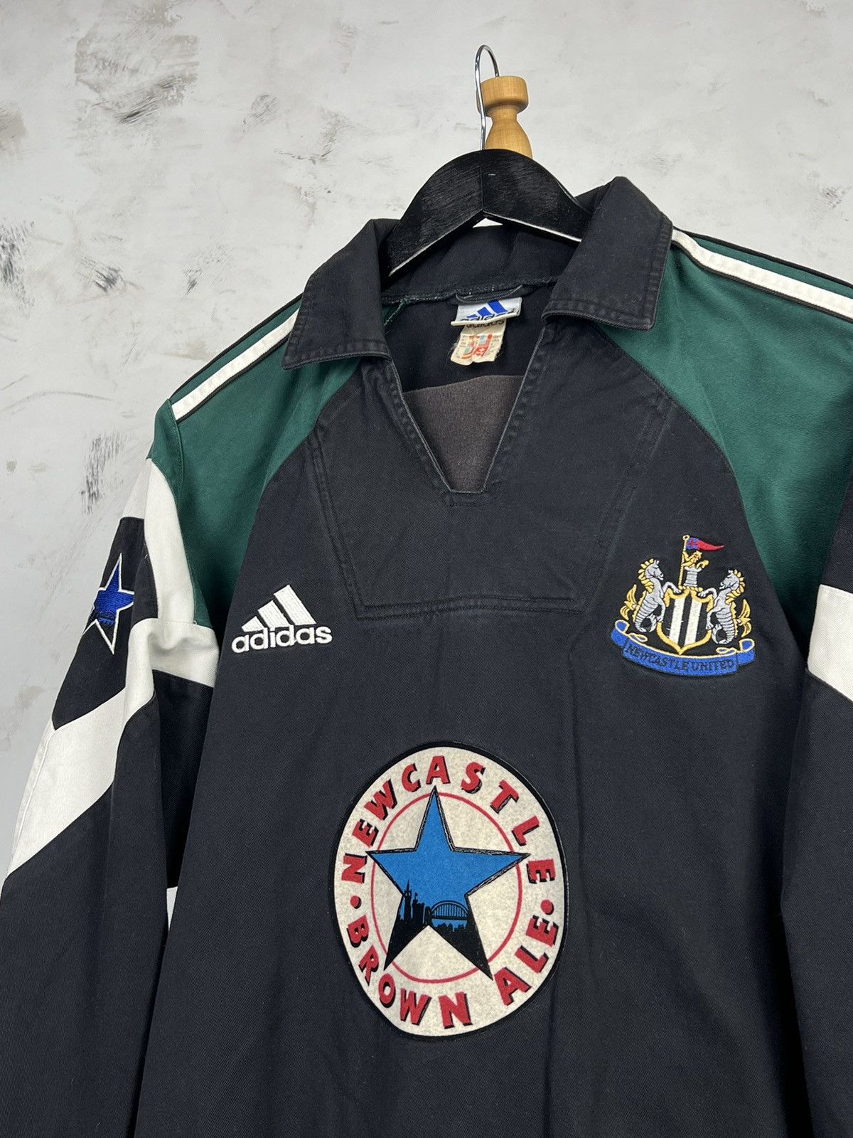 Adidas 90s Vintage Newcastle United Adidas Jacket S–M Size US S / EU 44-46 / 1 - 3 Thumbnail