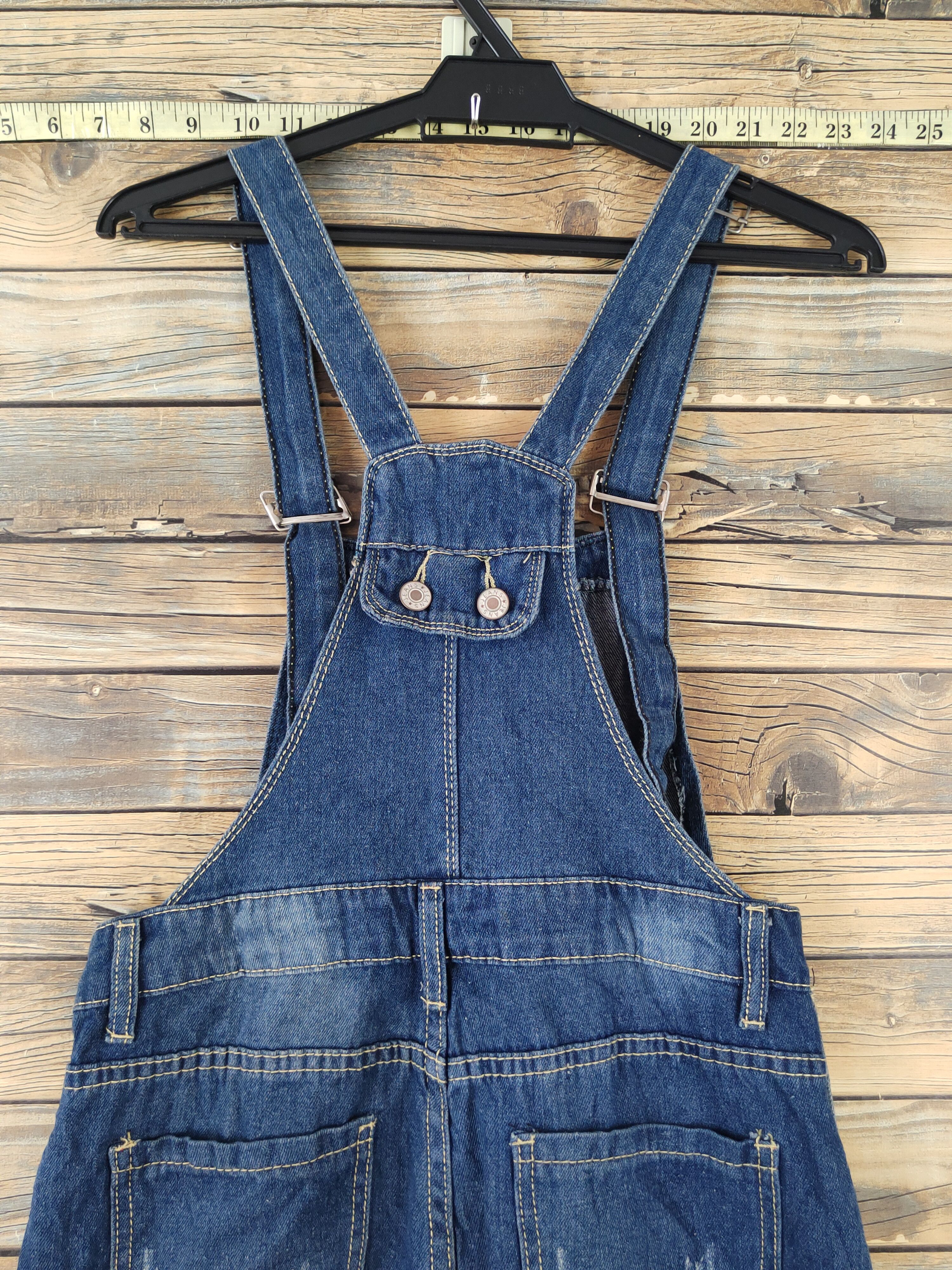 Japanese Brand × Vintage Vintage Japanese Brand Blue Denim Jumpsuits Size 30" / US 8 / IT 44 - 11 Thumbnail