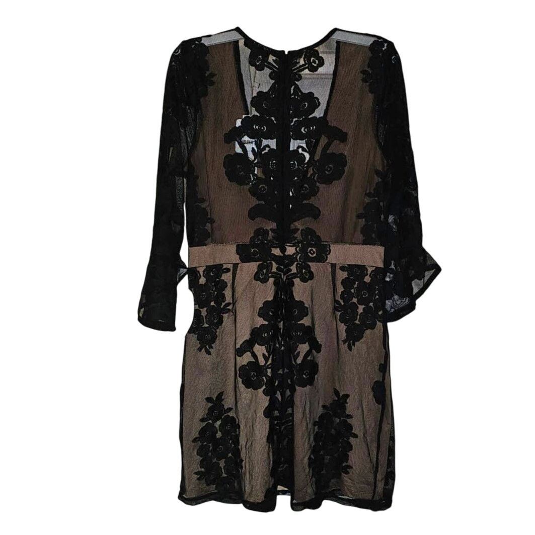 Free People FREE PEOPLE For Love & Lemons Temecula Mini $248 XS Black Size XS / US 0-2 / IT 36-38 - 8 Thumbnail