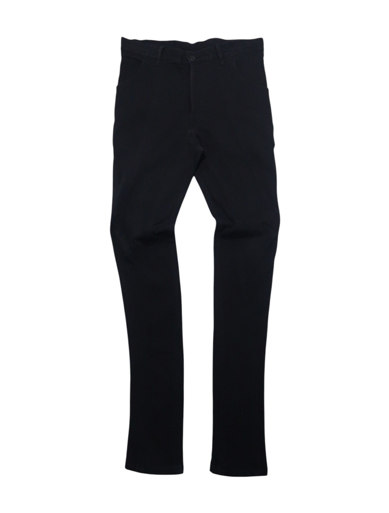 Julius Julius SS14 "Ghost" Spiral Cut Denim Black Size US 34 / EU 50 - 1 Thumbnail