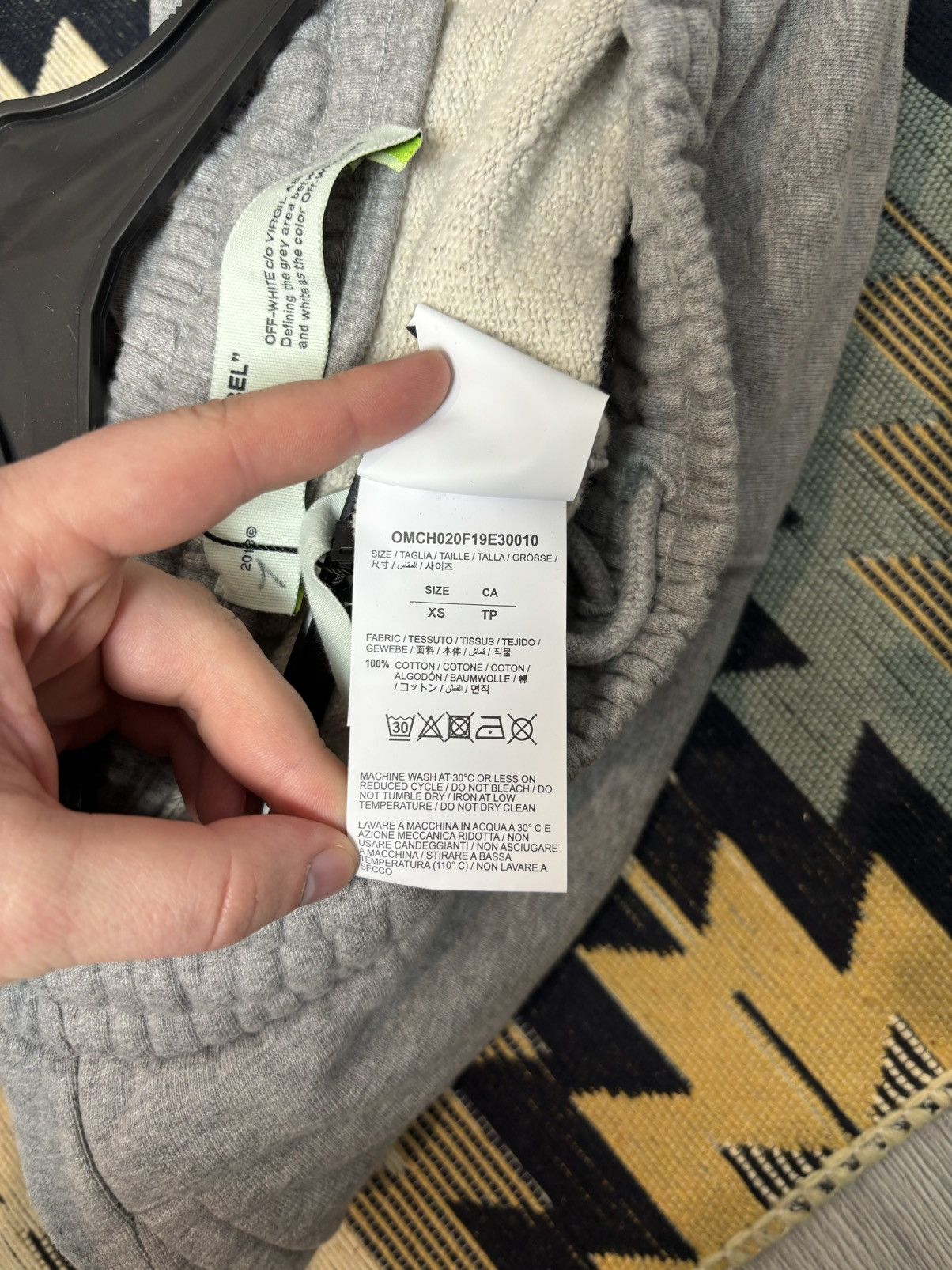 Off-White New OFF-White 3D Acrylic Arrows sweatpants XS size Size US 29 - 13 Thumbnail