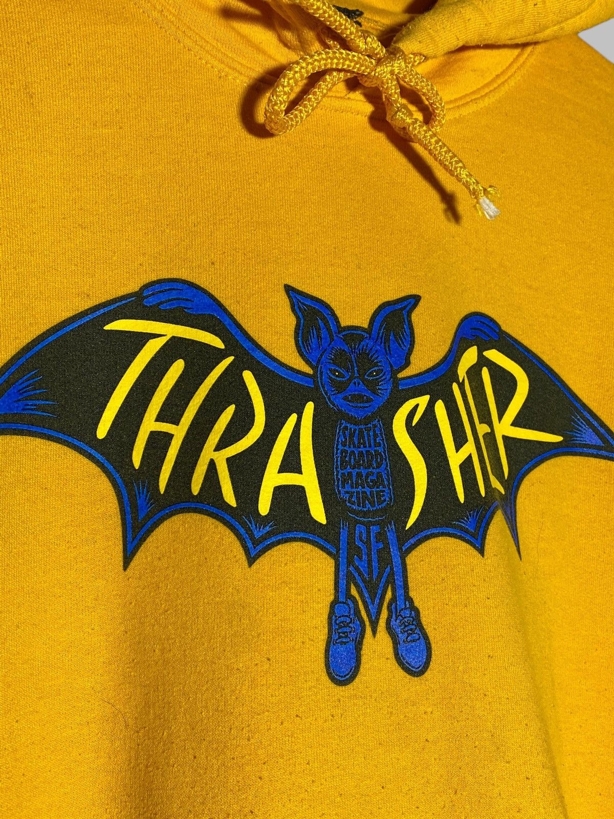 Thrasher × Vintage Thrasher Bat Graphic Print Men’s Hoodie Skateboarding Y2k Size US S / EU 44-46 / 1 - 4 Thumbnail