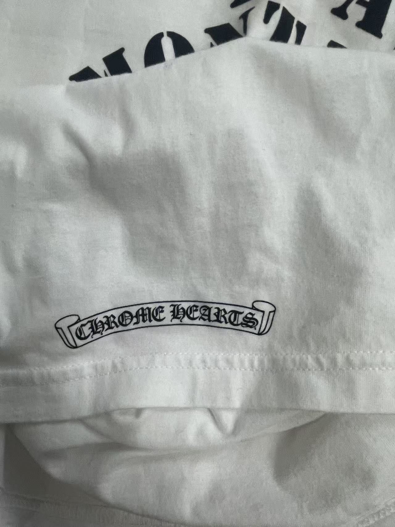 Chrome Hearts Chrome Hearts Paris Exclusive BS Fleur White Long Sleeve Tee Size US XXL / EU 58 / 5 - 7 Thumbnail