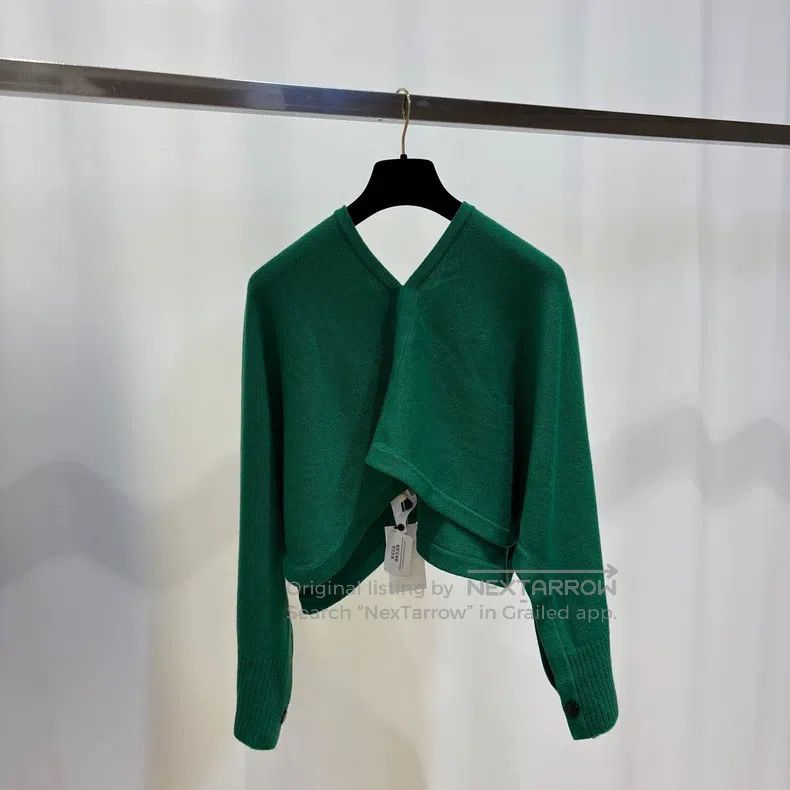 Hermes Hermes size TU Green Cape Size M / US 6-8 / IT 42-44 - 2 Thumbnail