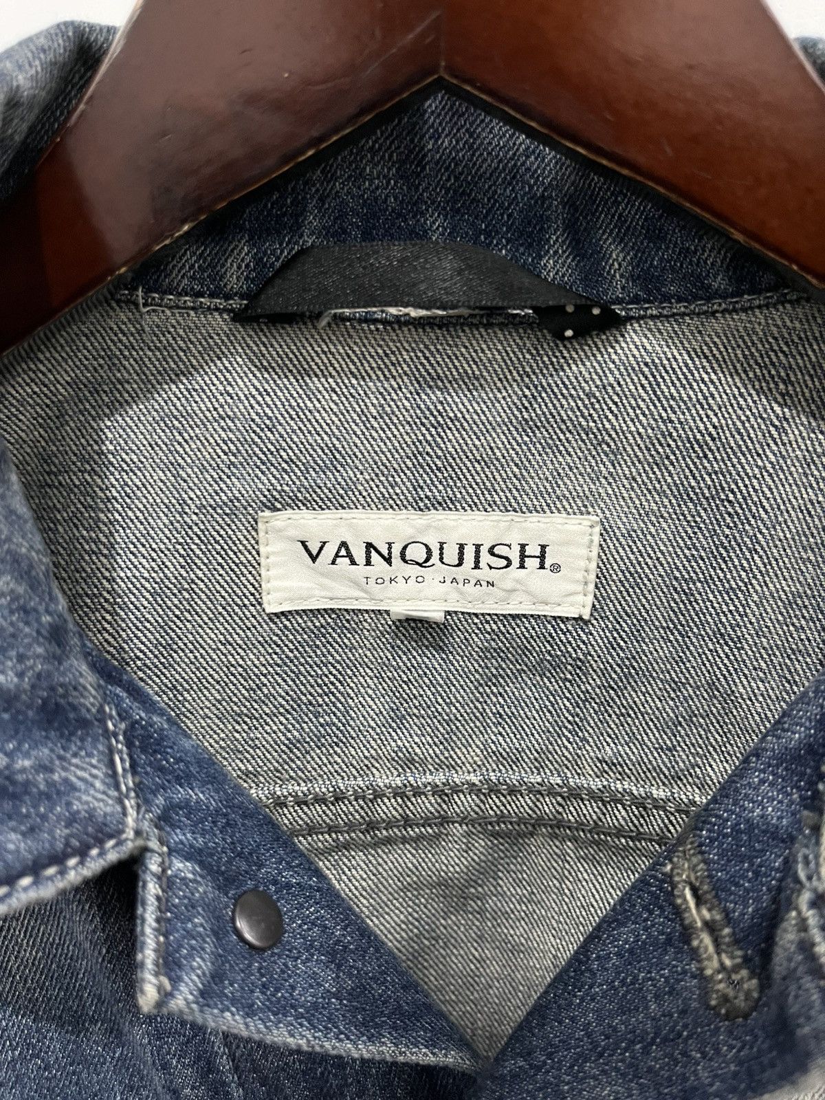 Japanese Brand × Vanquish Vanquish painter denim jacket Size US M / EU 48-50 / 2 - 5 Thumbnail
