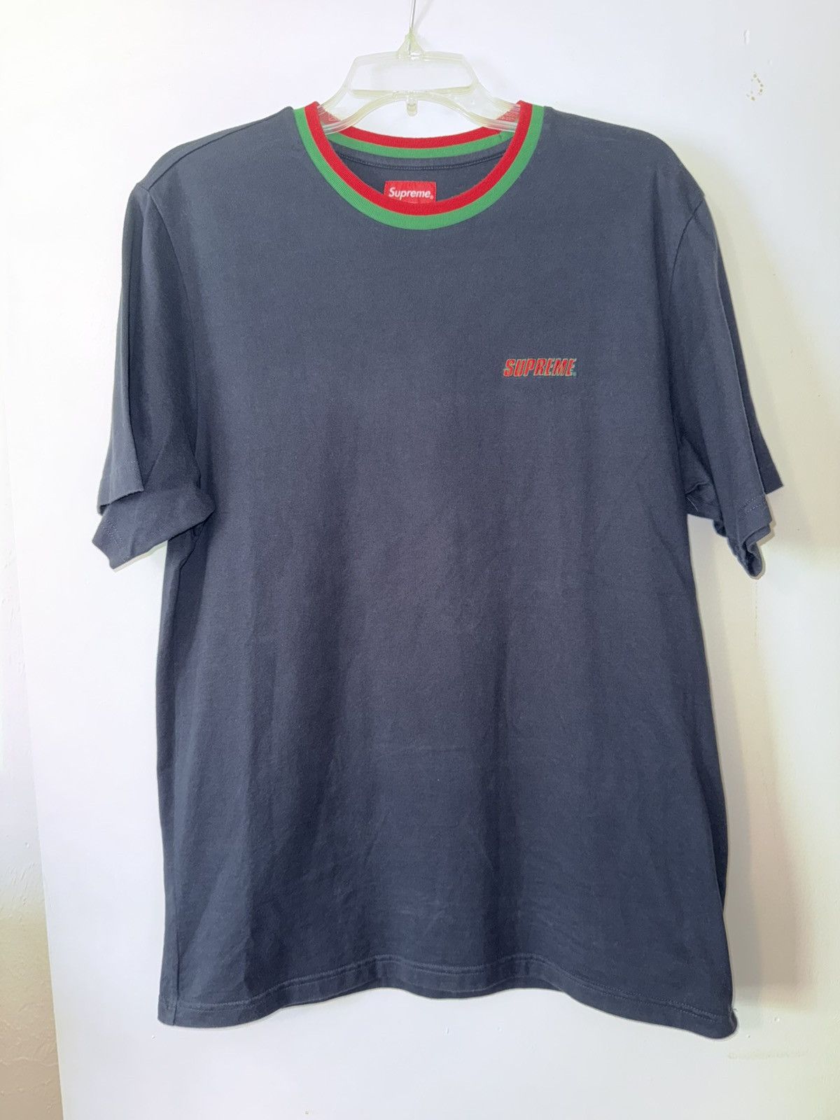 Supreme Supreme Split Rib S/S T-Shirt SS19 Size US M / EU 48-50 / 2 - 1 Thumbnail