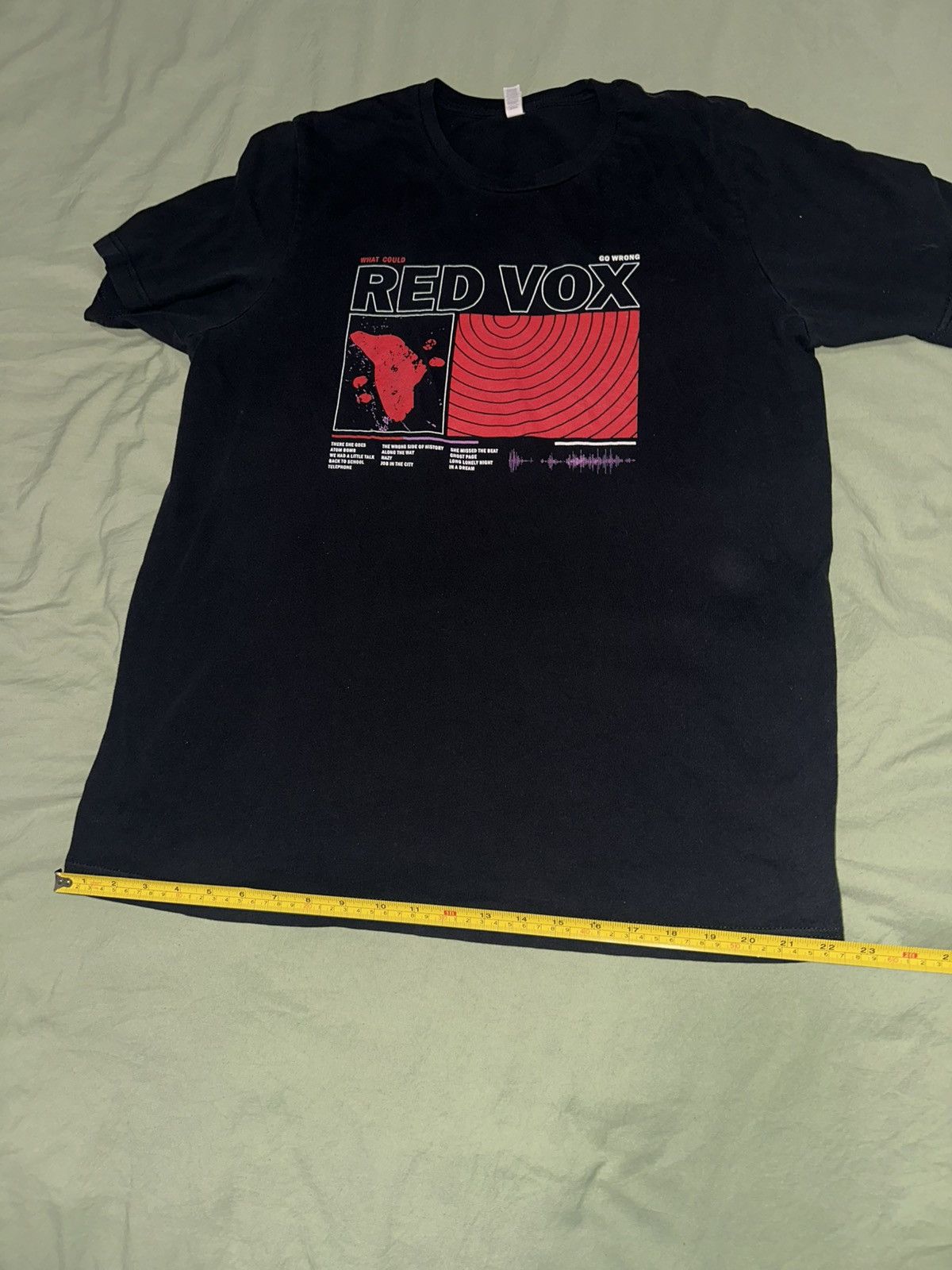 Other Red Vox what could go wrong tee Size US XL / EU 56 / 4 - 6 Thumbnail