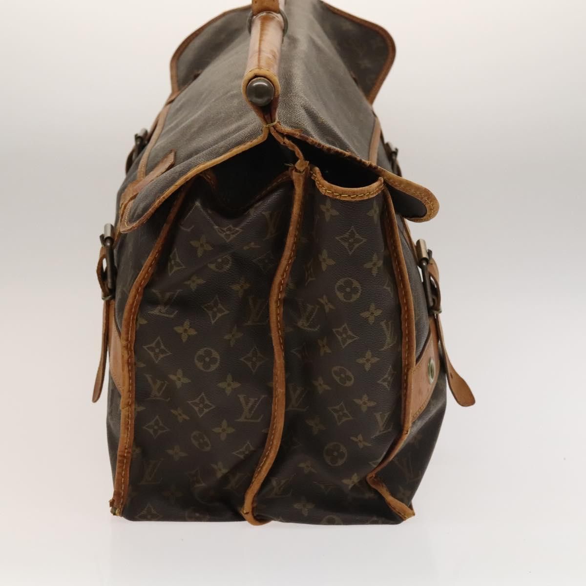 Louis Vuitton LOUIS VUITTON Monogram Game Meat Boston Bag M58120 Size ONE SIZE - 3 Thumbnail