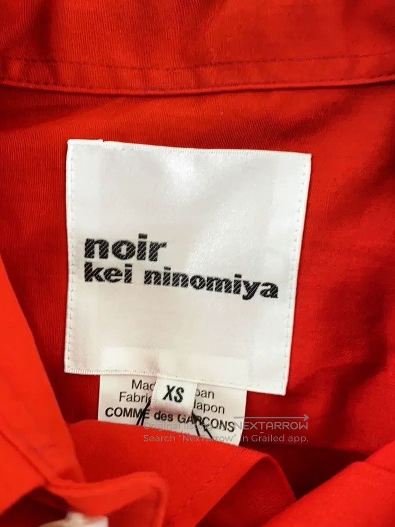 Comme des Garcons Comme Des Garcons Red Retro Lace Shirt Size XS / US 0-2 / IT 36-38 - 3 Thumbnail