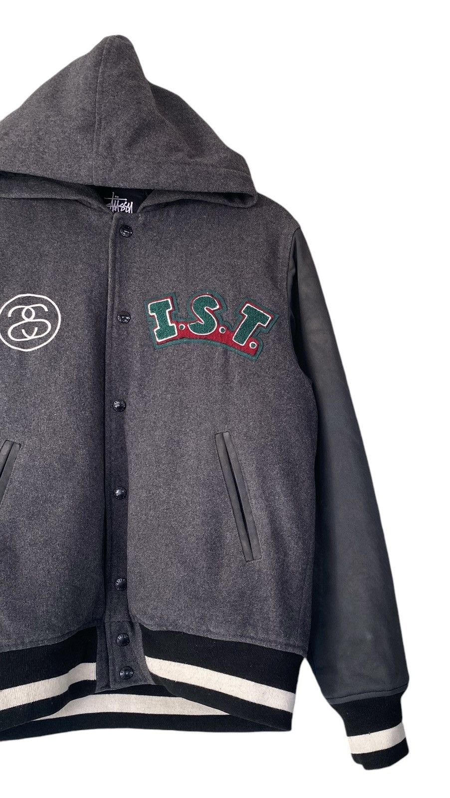 Stussy Rare🔥STUSSY Varsity Hoodie International Tribe Size US L / EU 52-54 / 3 - 3 Thumbnail