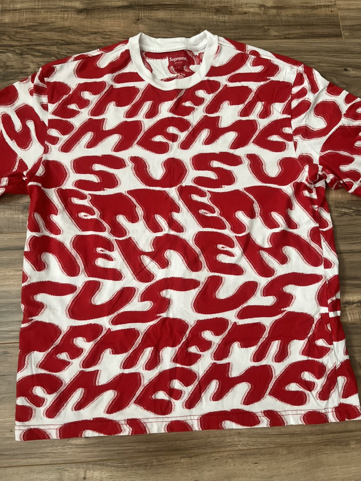 Supreme Supreme Stacked Intarsia S/S Top Size US L / EU 52-54 / 3 - 11 Thumbnail