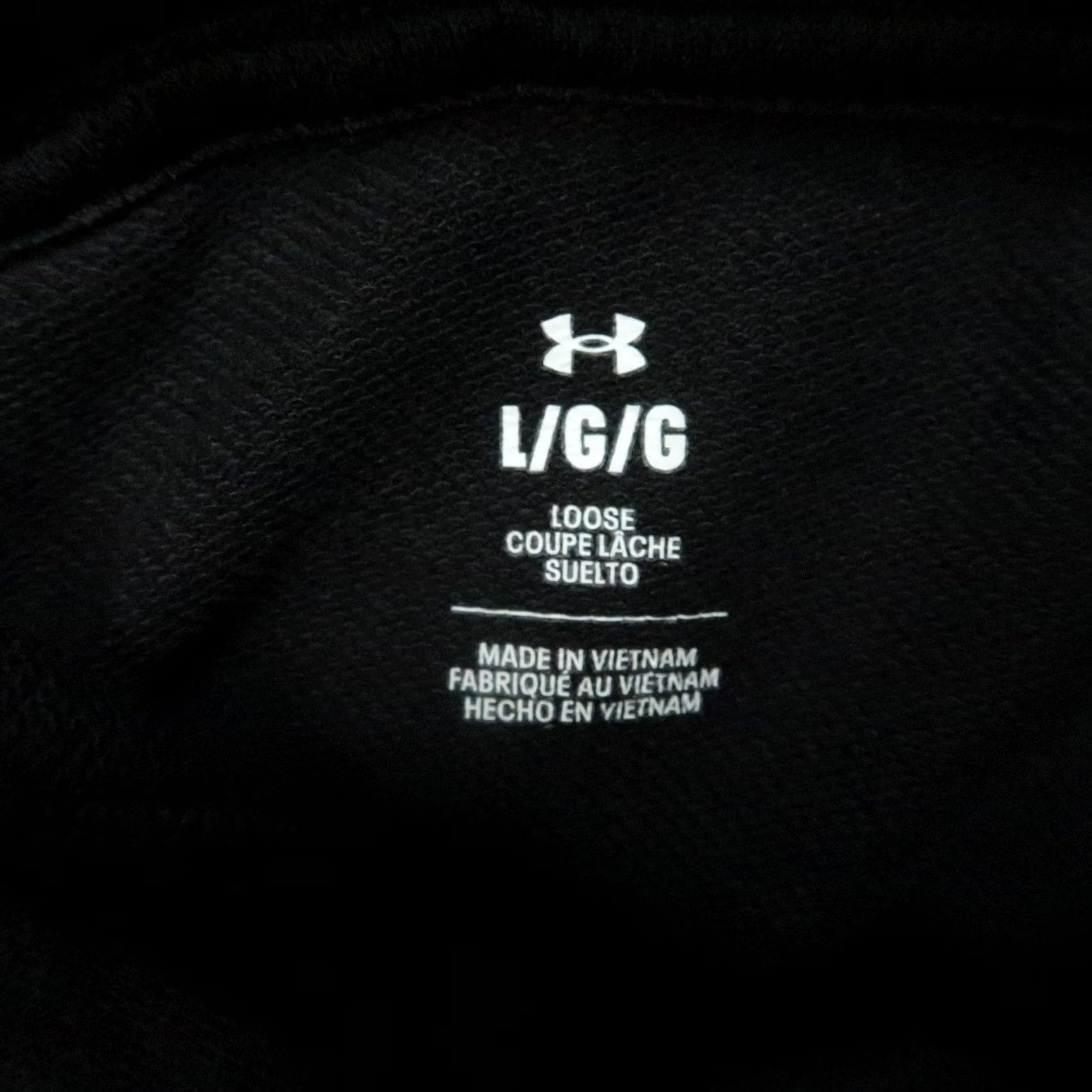 Under Armour Under Armour Hoodie Mens Large Black Project Rock Sweatshirt Pullover Graphic Size US L / EU 52-54 / 3 - 3 Thumbnail