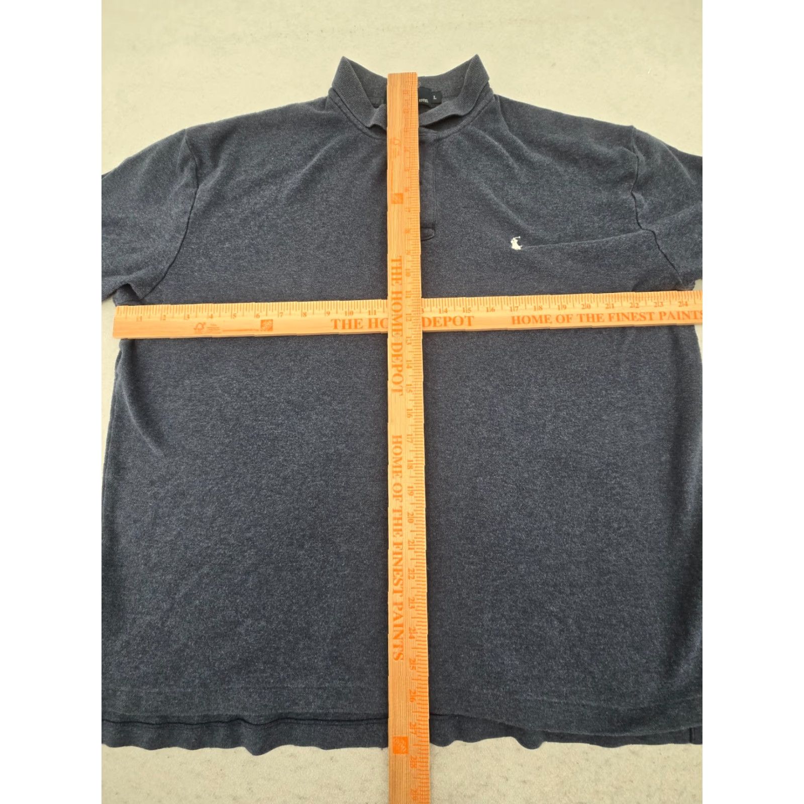 Ralph Lauren Ralph Lauren Polo Shirt Men Large Blue Cotton Polo Shirt Casual Golf White Pony Size US L / EU 52-54 / 3 - 4 Thumbnail