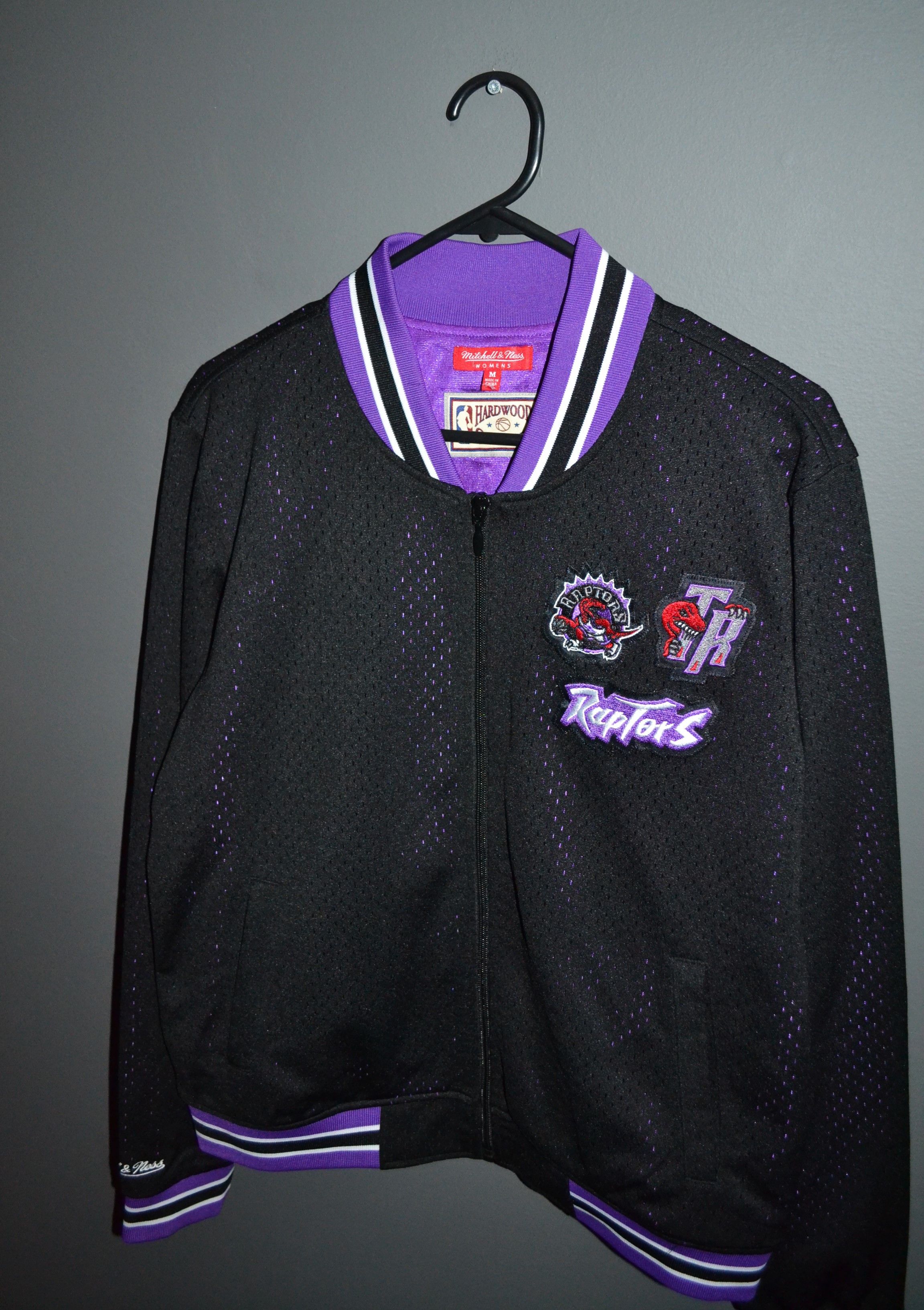 Mitchell & Ness Toronto Raptors Mitchell & Ness Light Zip Bomber Jacket M Size M / US 6-8 / IT 42-44 - 2 Thumbnail