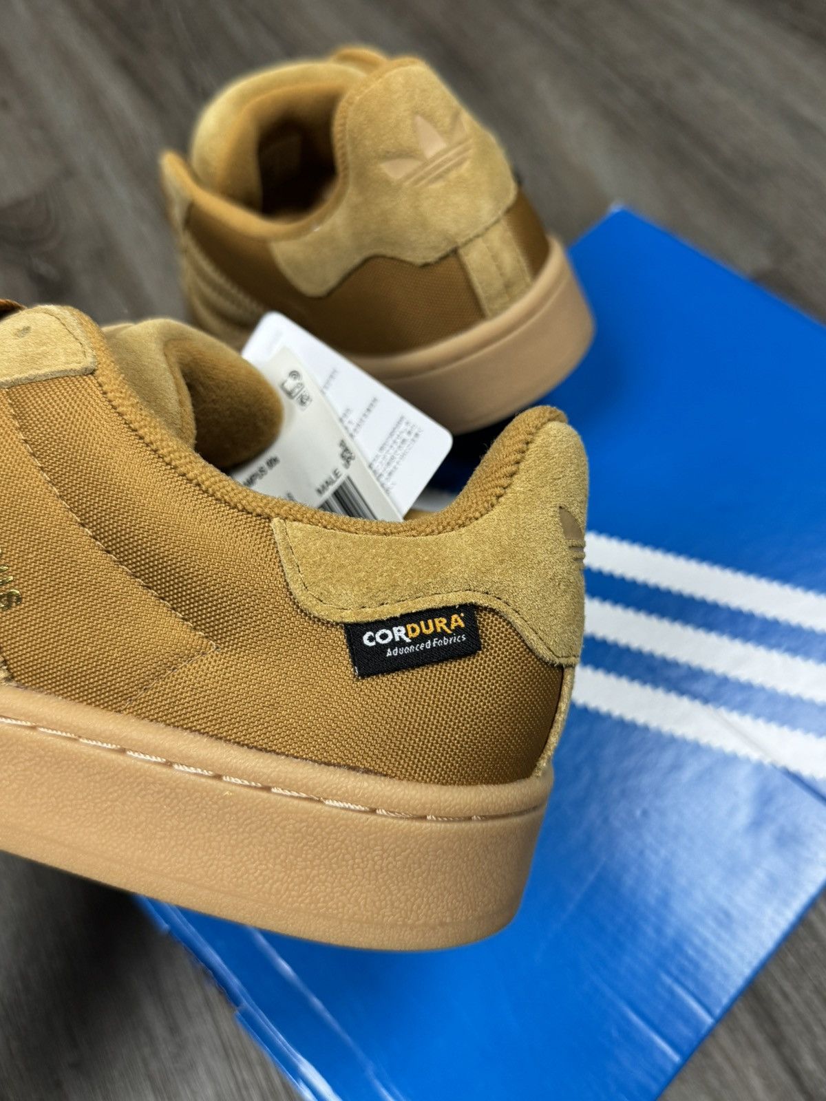 Adidas adidas Campus O0s Cordura Preloved Bronze Size 10.5 Size US 10.5 / EU 43-44 - 2 Thumbnail