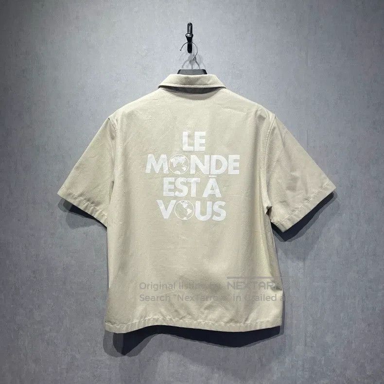 Louis Vuitton Louis Vuitton Logo pocket leather brand pearl button short Size US L / EU 52-54 / 3 - 2 Thumbnail
