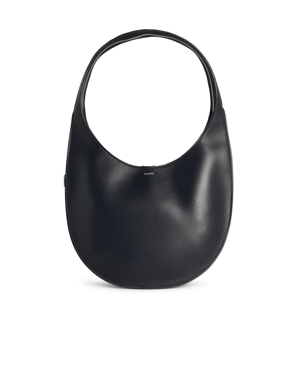 Coperni COPERNI Medium Soft 'Swipe' Black Leather Bag Size ONE SIZE - 1 Thumbnail
