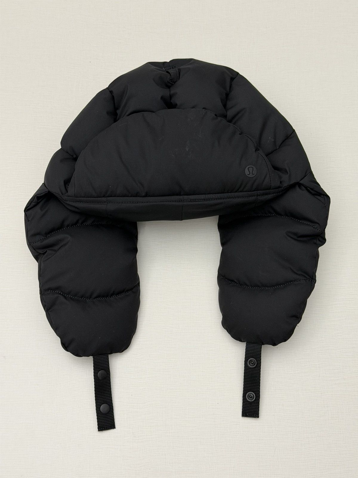 Lululemon Lululemon Wunder Puff Trapper Hat Black S/XS 600 Fill Down Size ONE SIZE - 2 Thumbnail