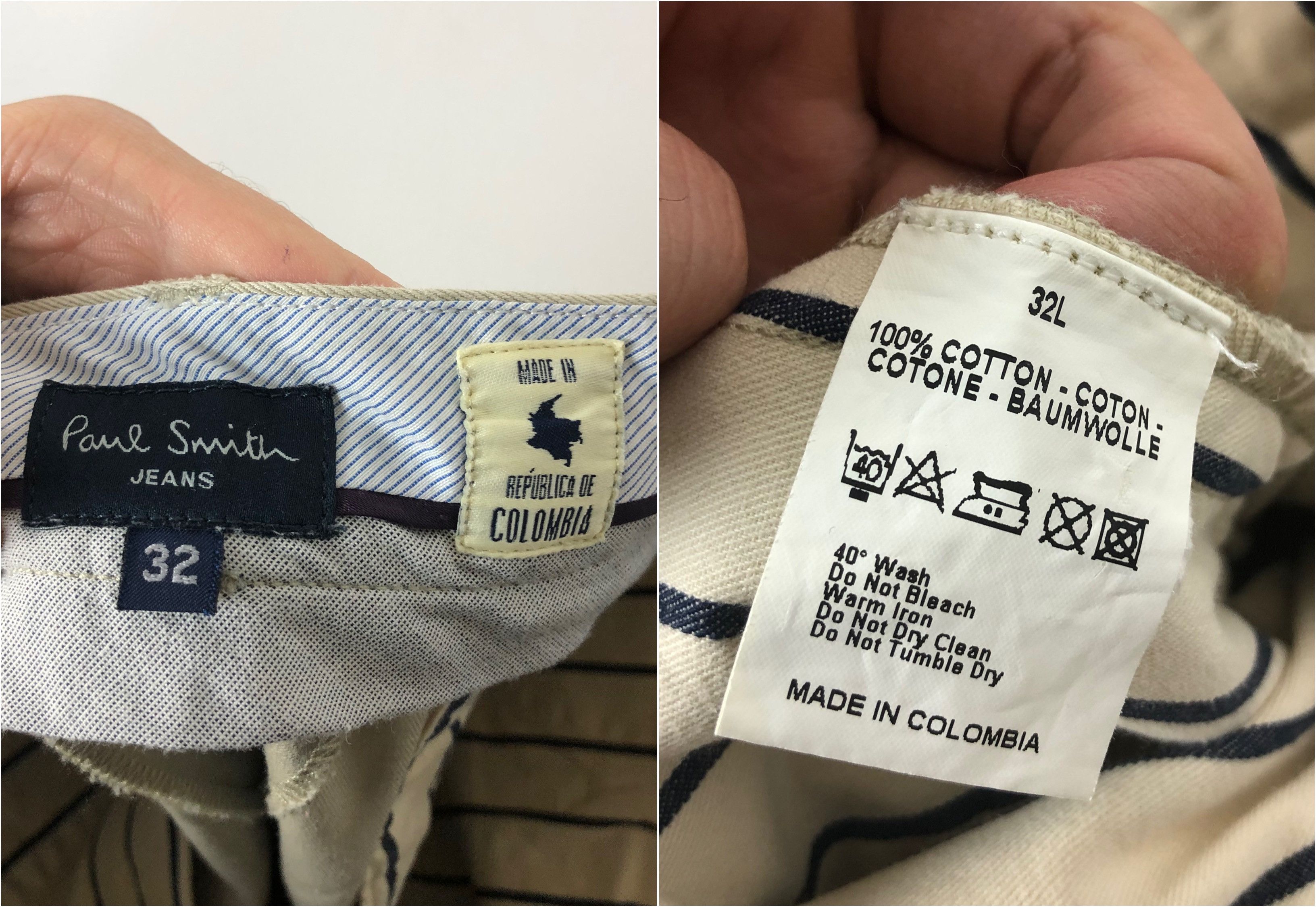 Paul Smith Paul Smith Jeans Beige Pants Vintage size 32x32 Size US 32 / EU 48 - 11 Thumbnail