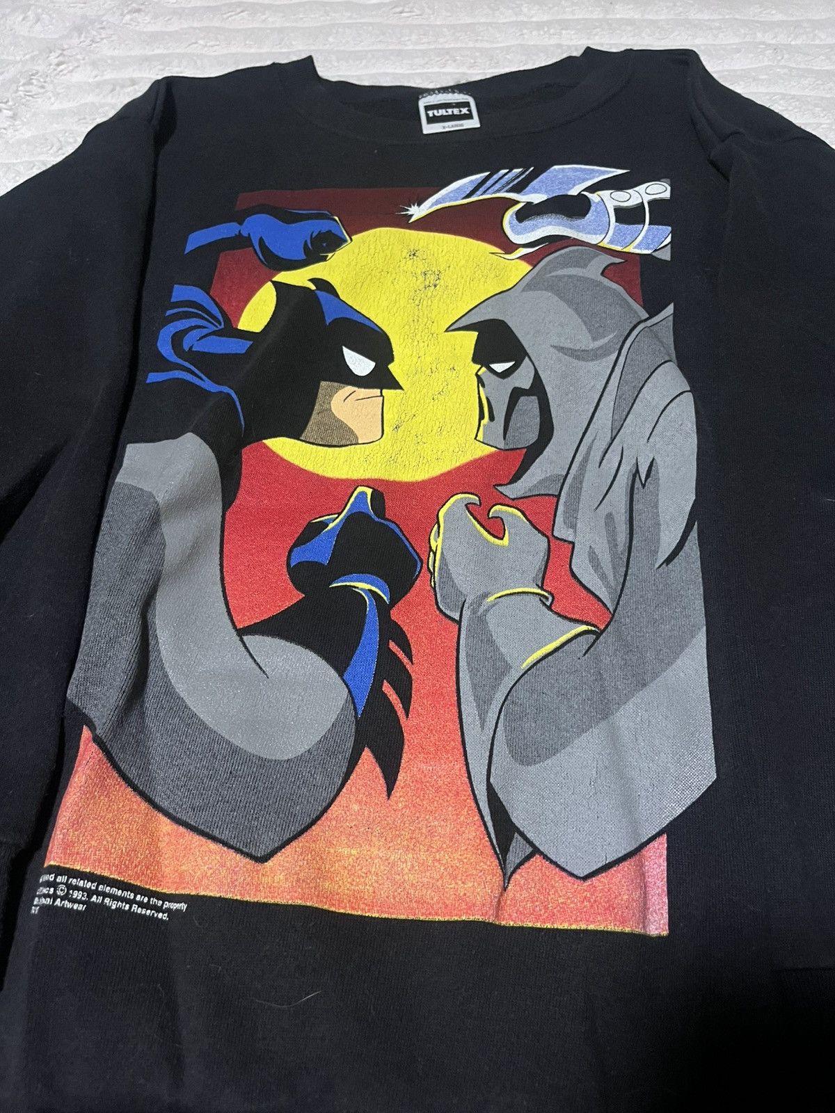 Vintage Rare Batman: Mask of the phantom 1992 Crewneck Size XL Size US XL / EU 56 / 4 - 2 Thumbnail
