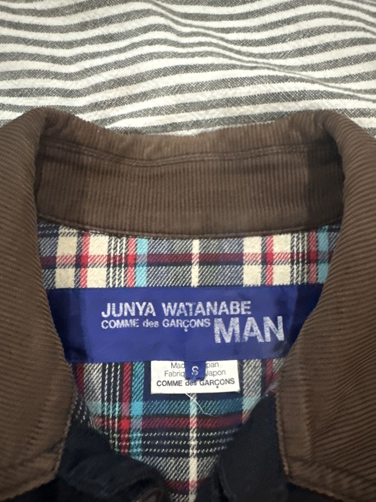 Comme des Garcons × Junya Watanabe Junya Watanabe CDG Man Button Up Jacket Size US S / EU 44-46 / 1 - 5 Thumbnail