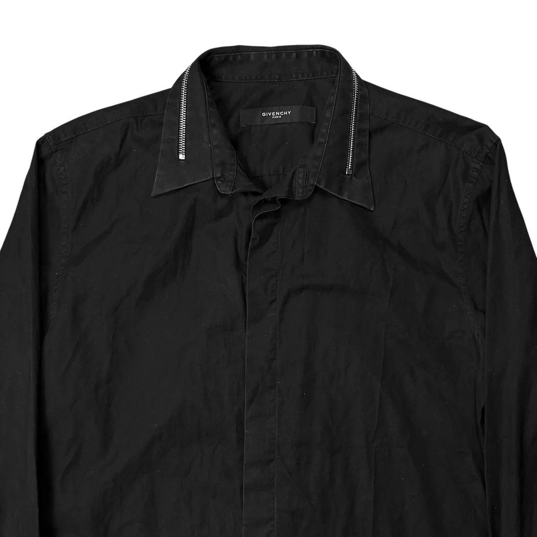 Givenchy Givenchy Zip Decorated Shirt - AW14 Size US M / EU 48-50 / 2 - 4 Thumbnail