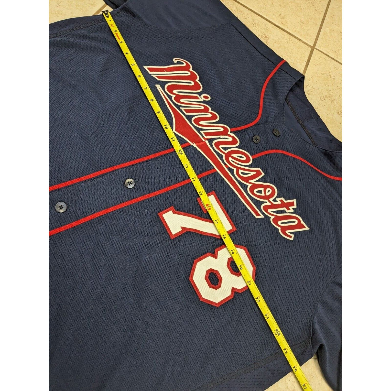 Majestic Minnesota Twins Stitched Jersey MLB Majestic Hernandez #78 Size US XXL / EU 58 / 5 - 4 Thumbnail