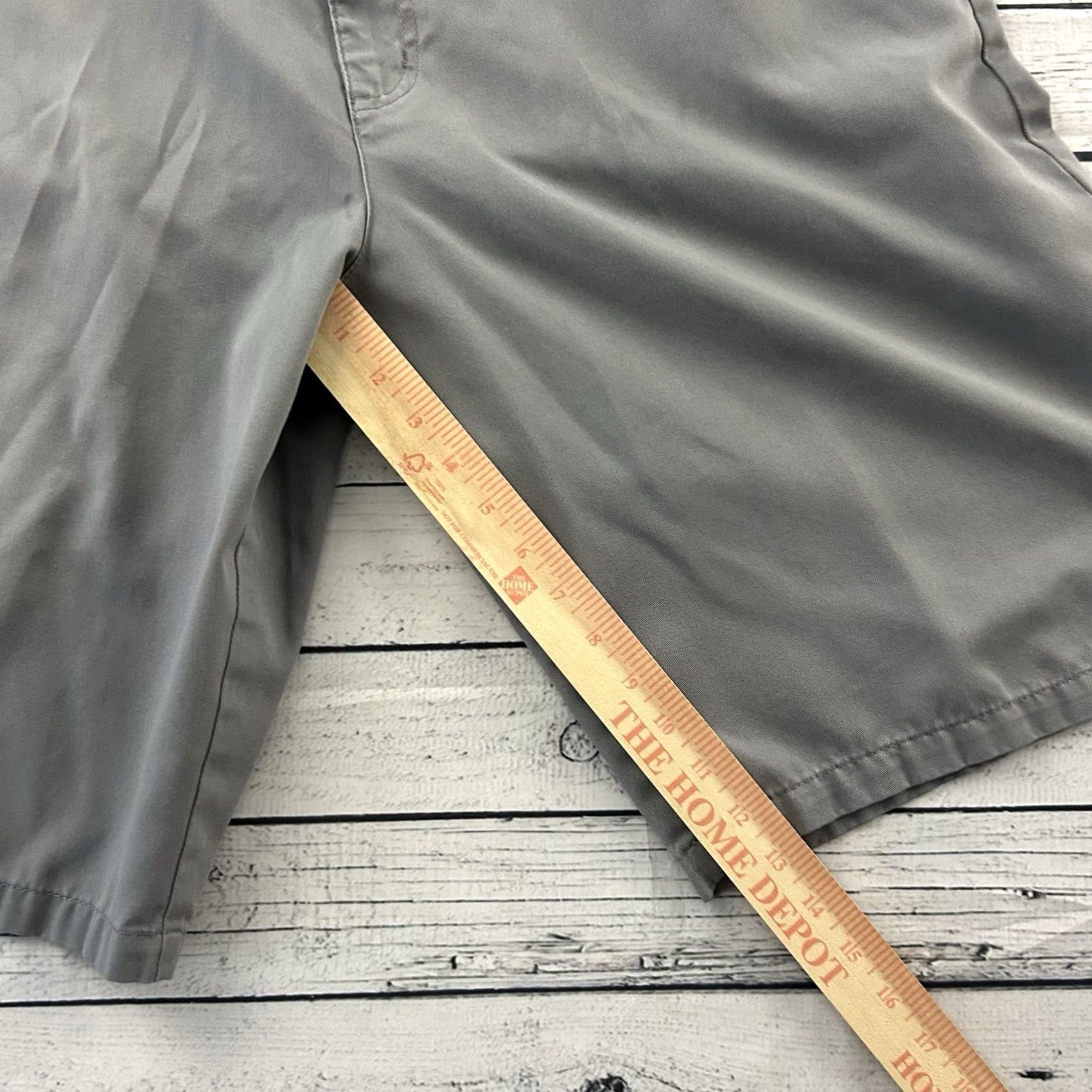 Element VINTAGE Element Chino Shorts Men's 36 Gray Baggy 13" Inseam Size US 36 / EU 52 - 5 Thumbnail