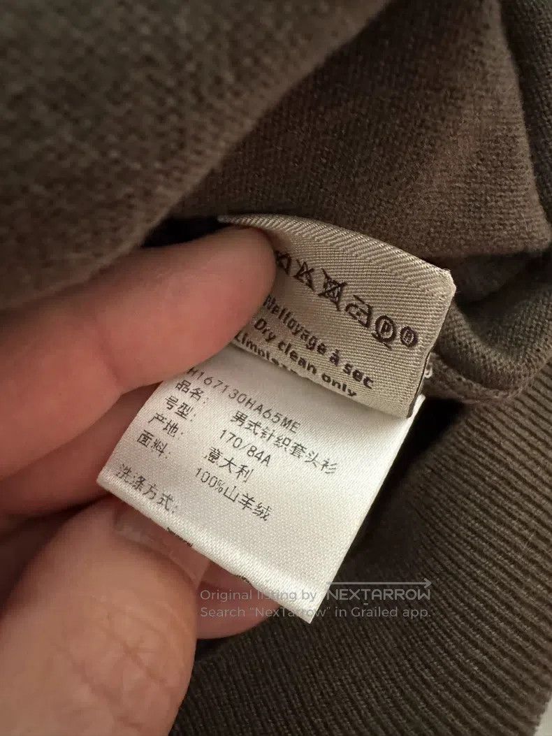 Hermes Hermes Cashmere sweater 100% goat cashmere Size US M / EU 48-50 / 2 - 9 Thumbnail