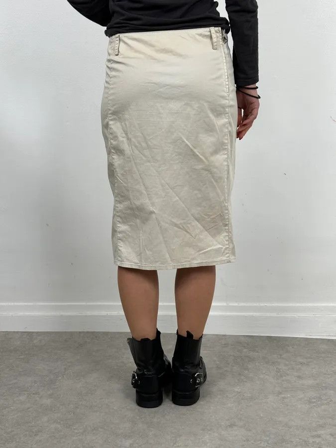 Prada Prada White Utility Multi Zips Skirt Size 30" / US 8 / IT 44 - 3 Thumbnail