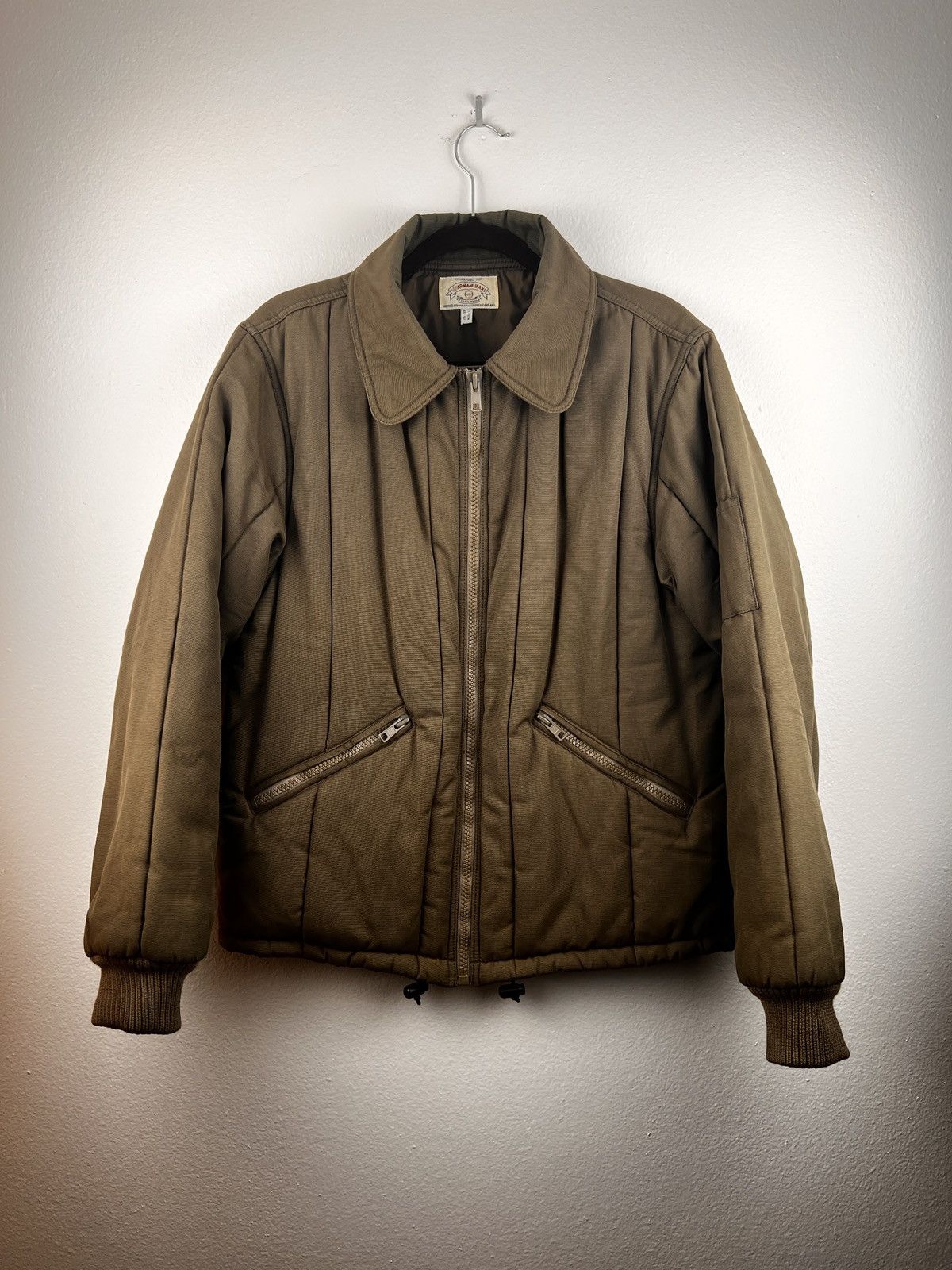 Giorgio Armani 90s Armani Jeans padded bomber jacket Size US M / EU 48-50 / 2 - 1 Thumbnail