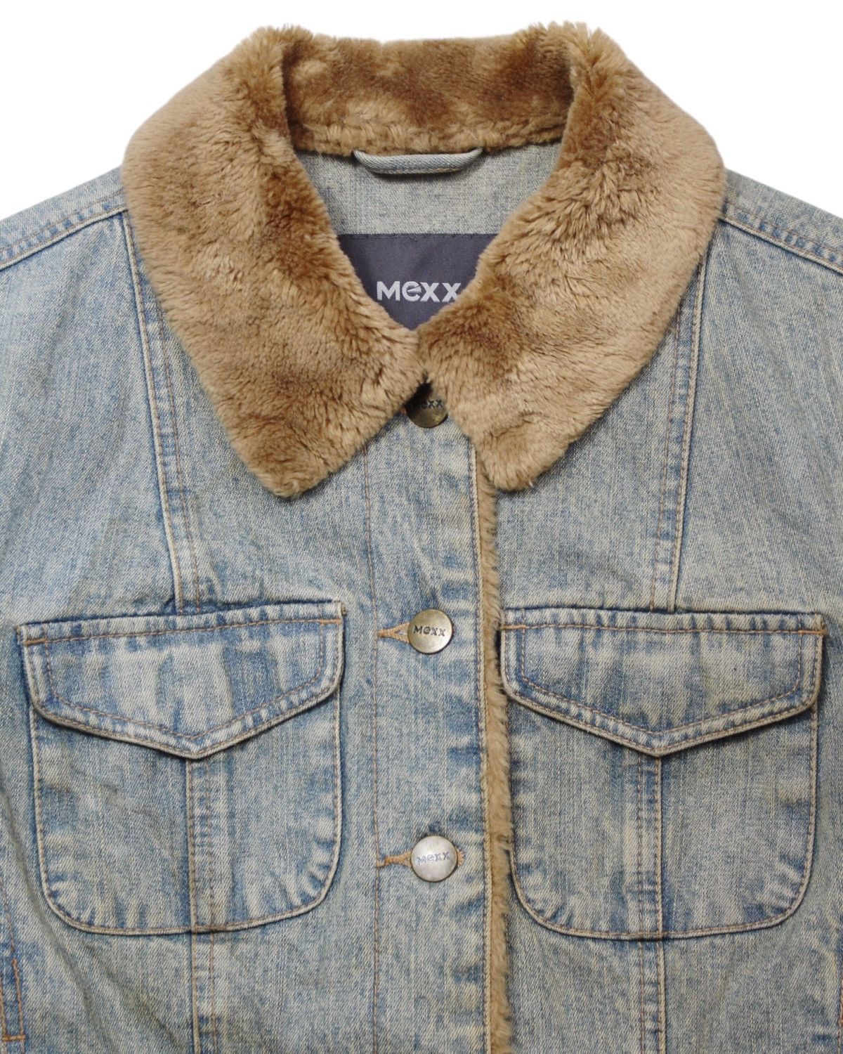 Hysteric Glamour × If Six Was Nine × Mexx MEXX FUR MUDWASH DENIM JACKET Size S / US 4 / IT 40 - 3 Thumbnail