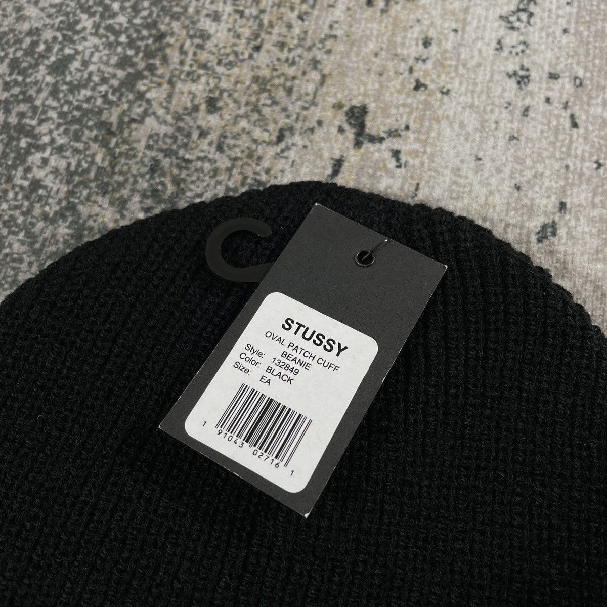 Stussy Stussy Oval Beanie Hat Black Size ONE SIZE - 3 Thumbnail