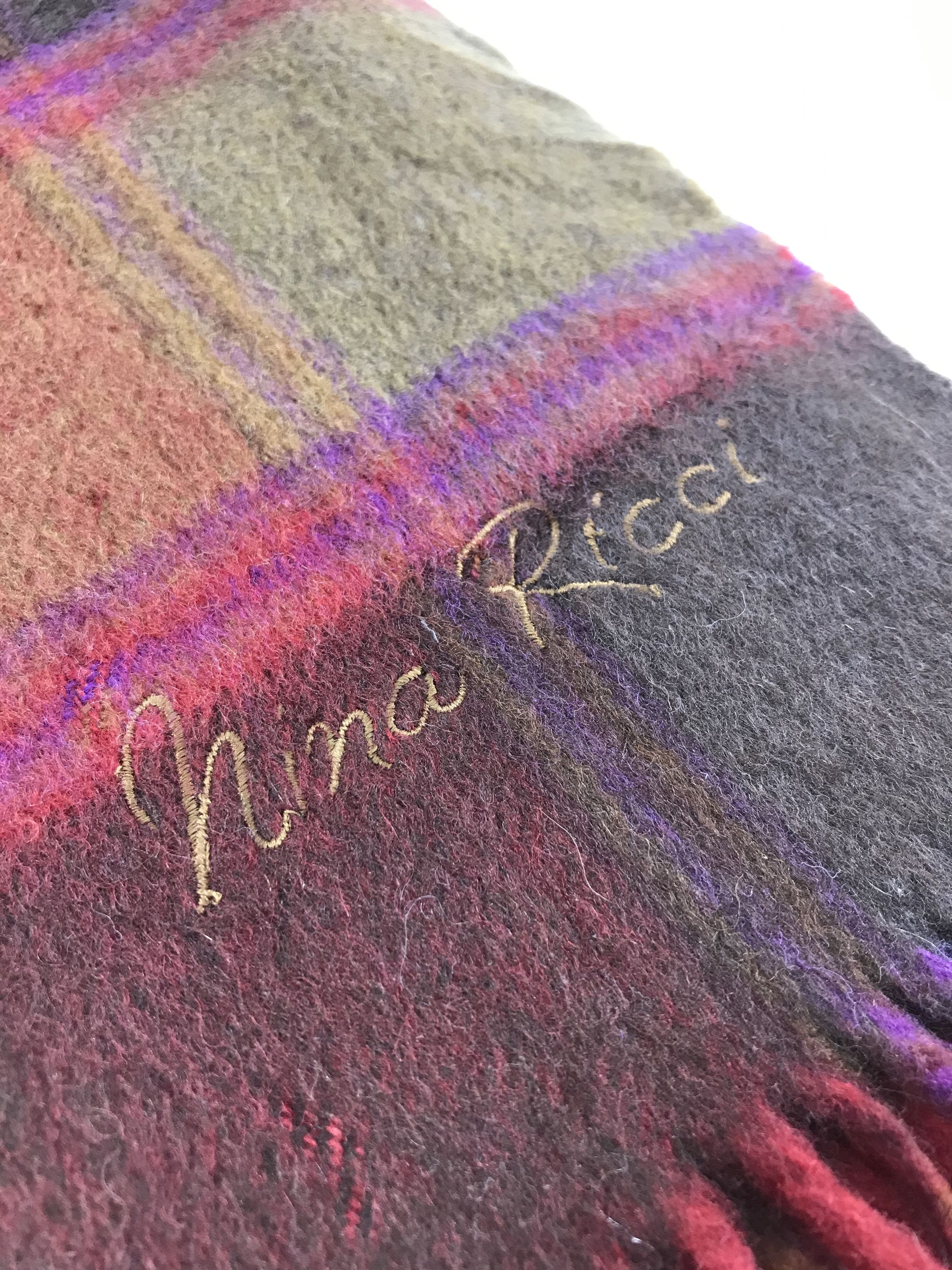 Vintage Nina Ricci Scarf / Muffler / Neckwear - WW1249 Size ONE SIZE - 2 Thumbnail