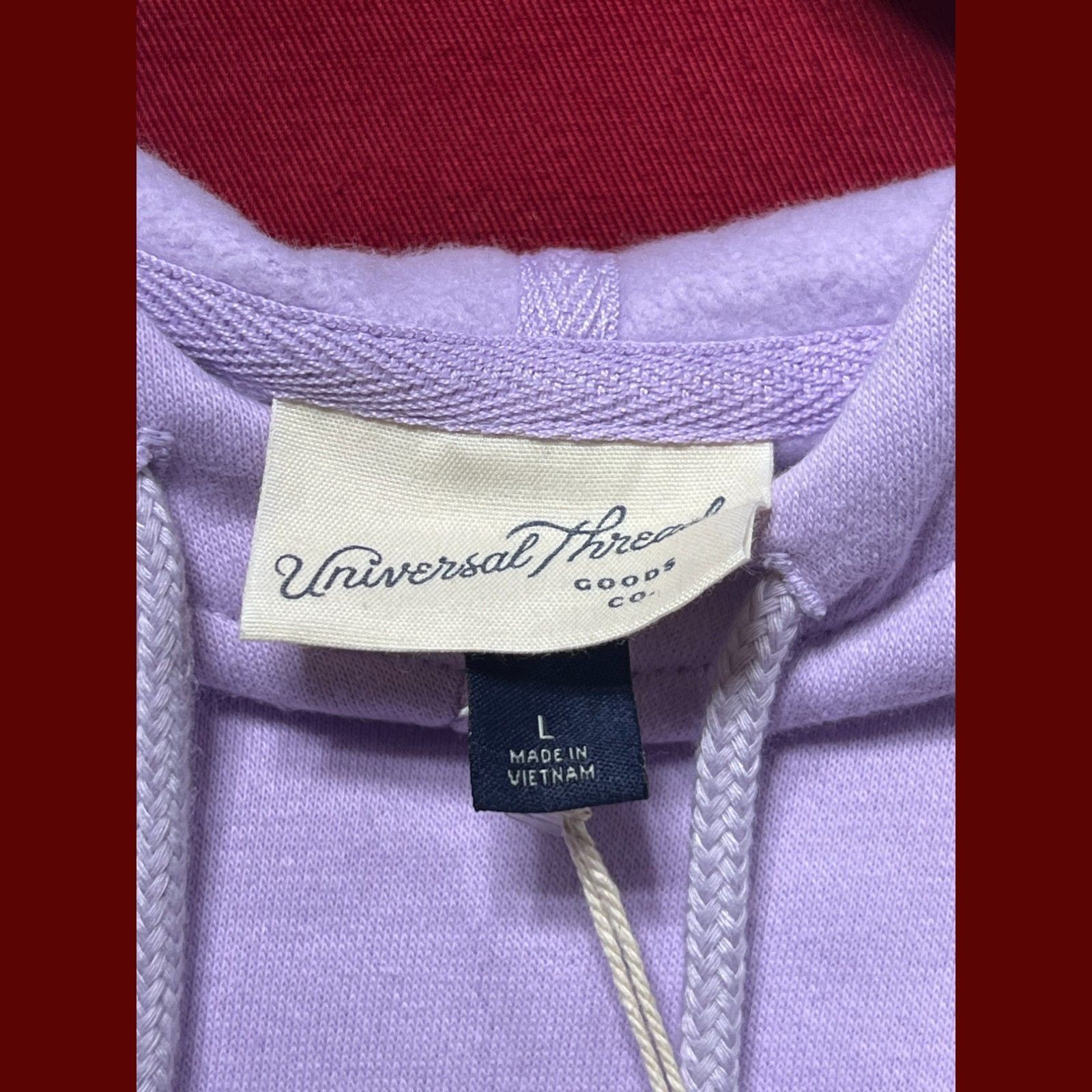 Other Universal Thread - Women's Long Sleeve Hooded Sweatshirt - P Size L / US 10 / IT 46 - 11 Thumbnail