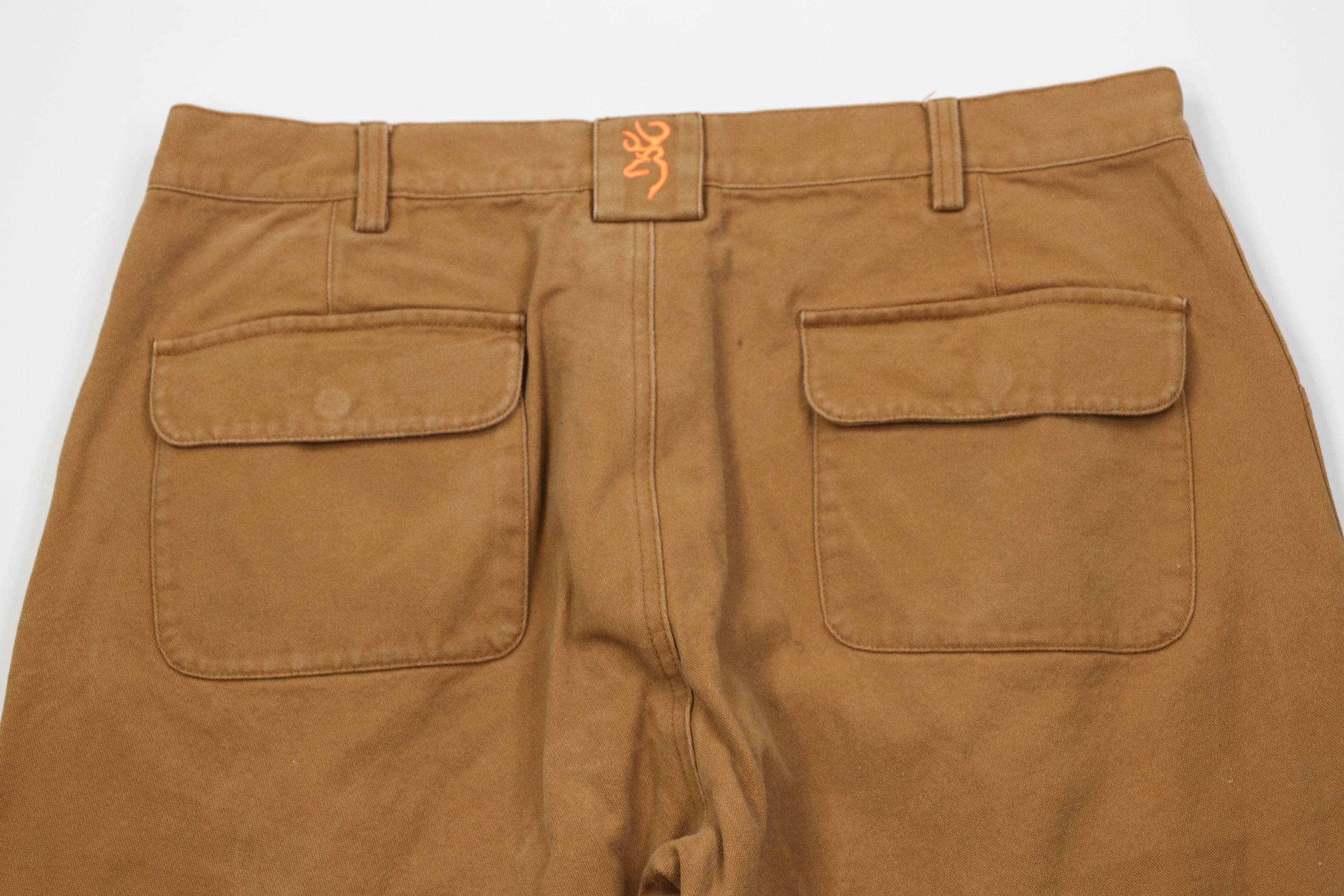 Vintage Vintage 90s Streetwear Wide Leg Canvas Field Brush Pants Size US 38 / EU 54 - 10 Thumbnail