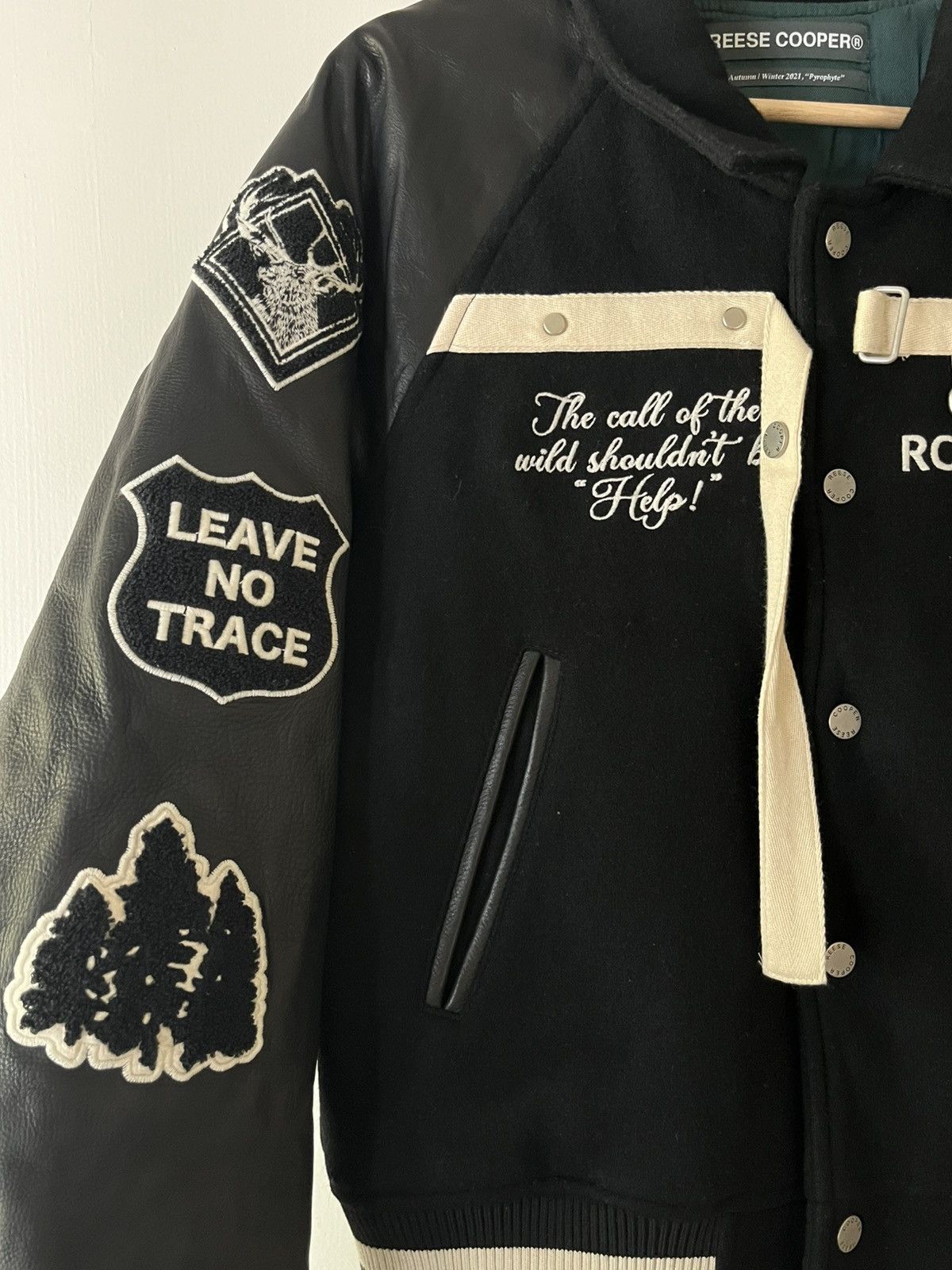 Reese Cooper Reese Cooper AW21 “Call of the Wild” Varsity Jacket Size US S / EU 44-46 / 1 - 2 Thumbnail