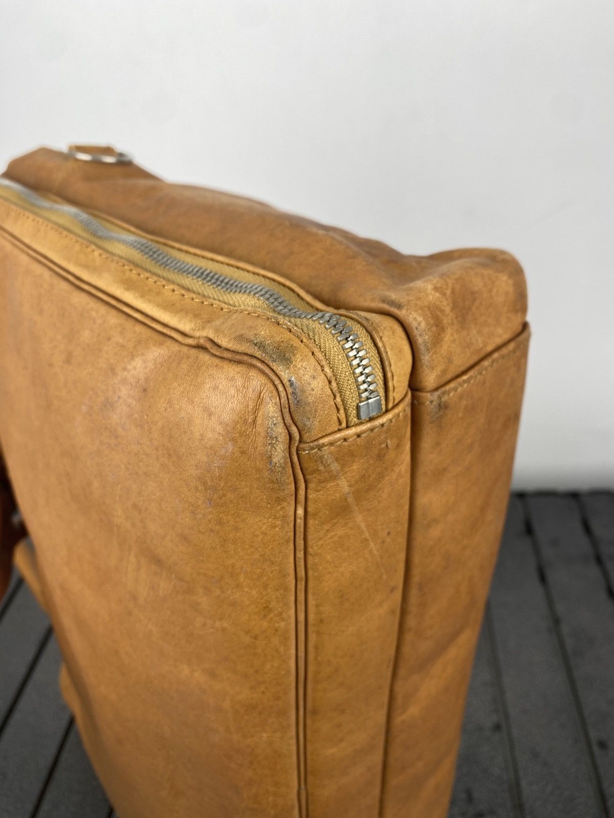 Porter 2000's Porter Patina Leather Briefcase Bag Size ONE SIZE - 5 Thumbnail